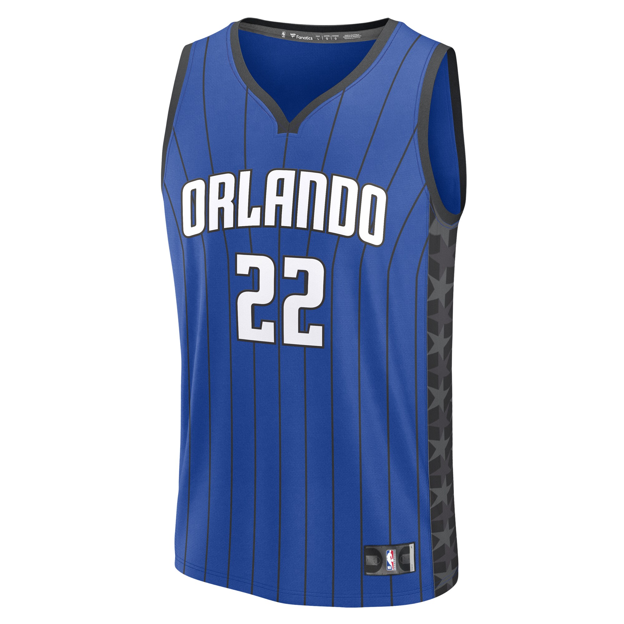 Franz Wagner Orlando Magic Fanatics Youth Fast Break Replica Player Jersey - Statement Edition - Blue