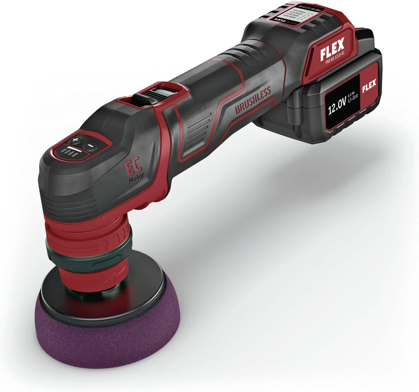 PXE 80 12.0-EC set USA 12V Cordless Multi-Polisher-Set, Includes Two 2.5Ah Batteries, One Charger & Soft Bag