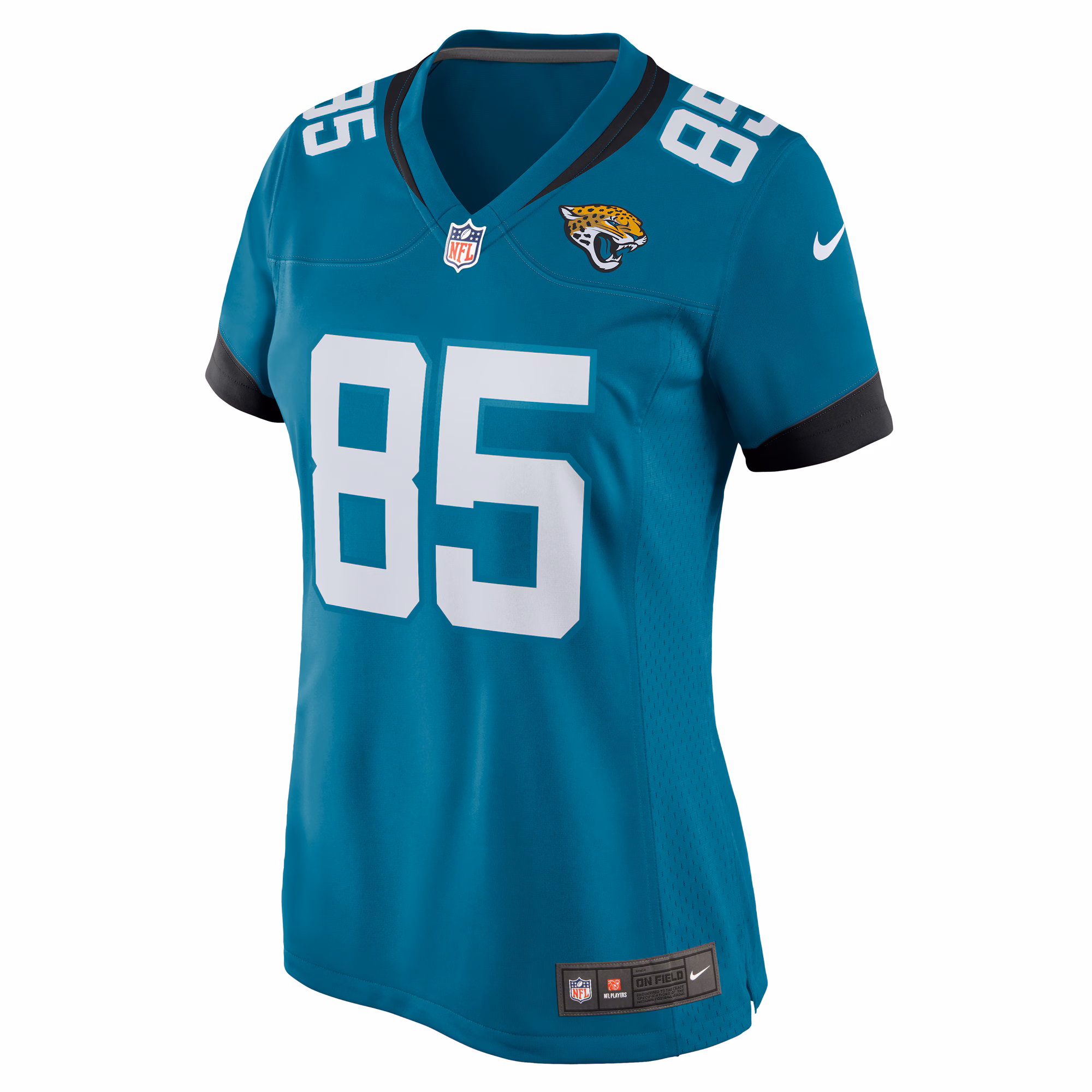 Brenton Strange Jacksonville Jaguars Nike Women's Team Game Jersey -  Teal