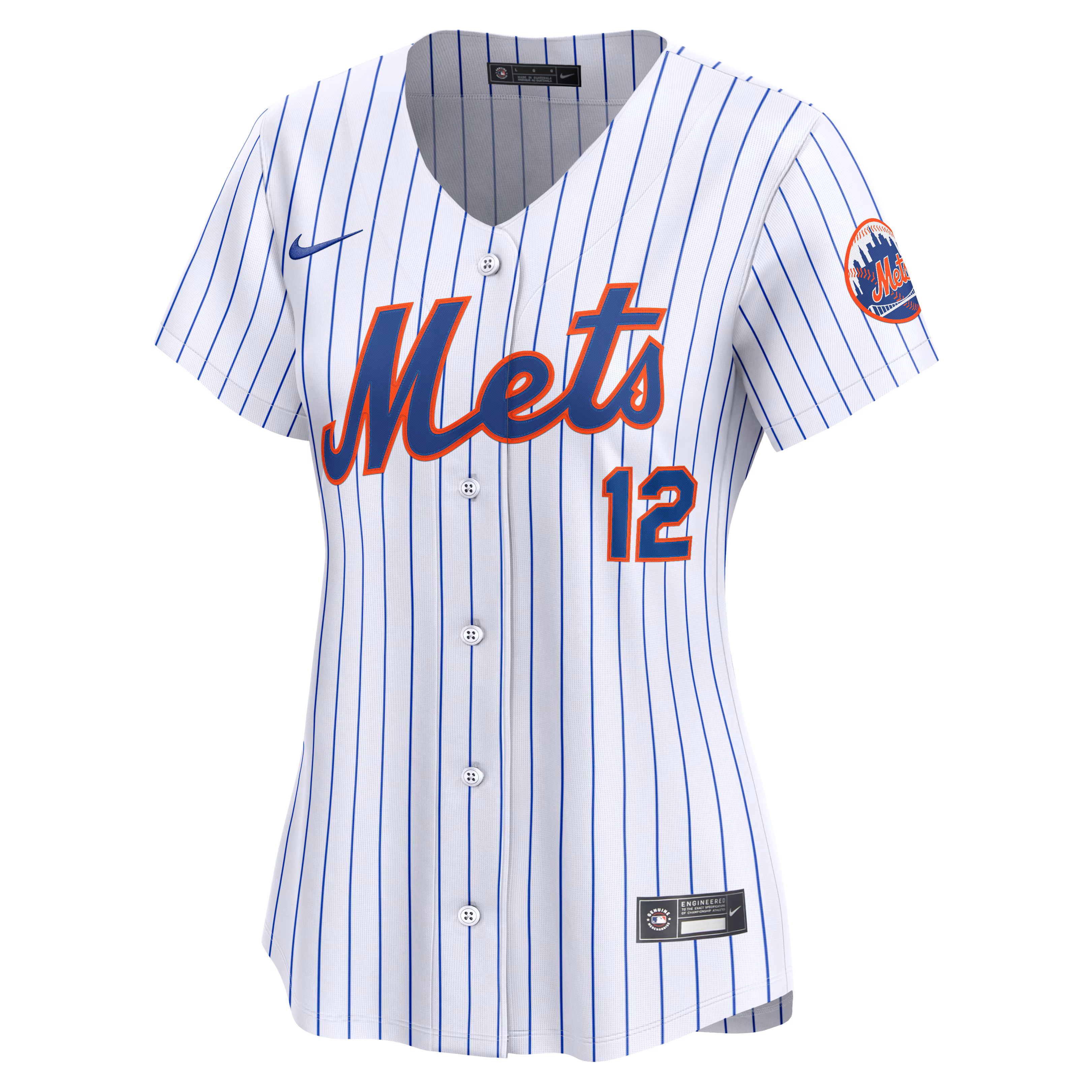 Francisco Lindor New York Mets Nike Women's Home Limited Jersey - White