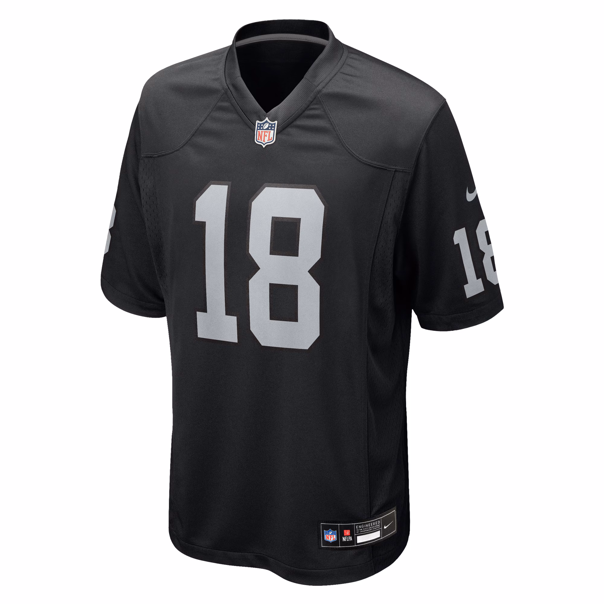 Jack Bech Las Vegas Raiders Nike Team Game Jersey -  Black