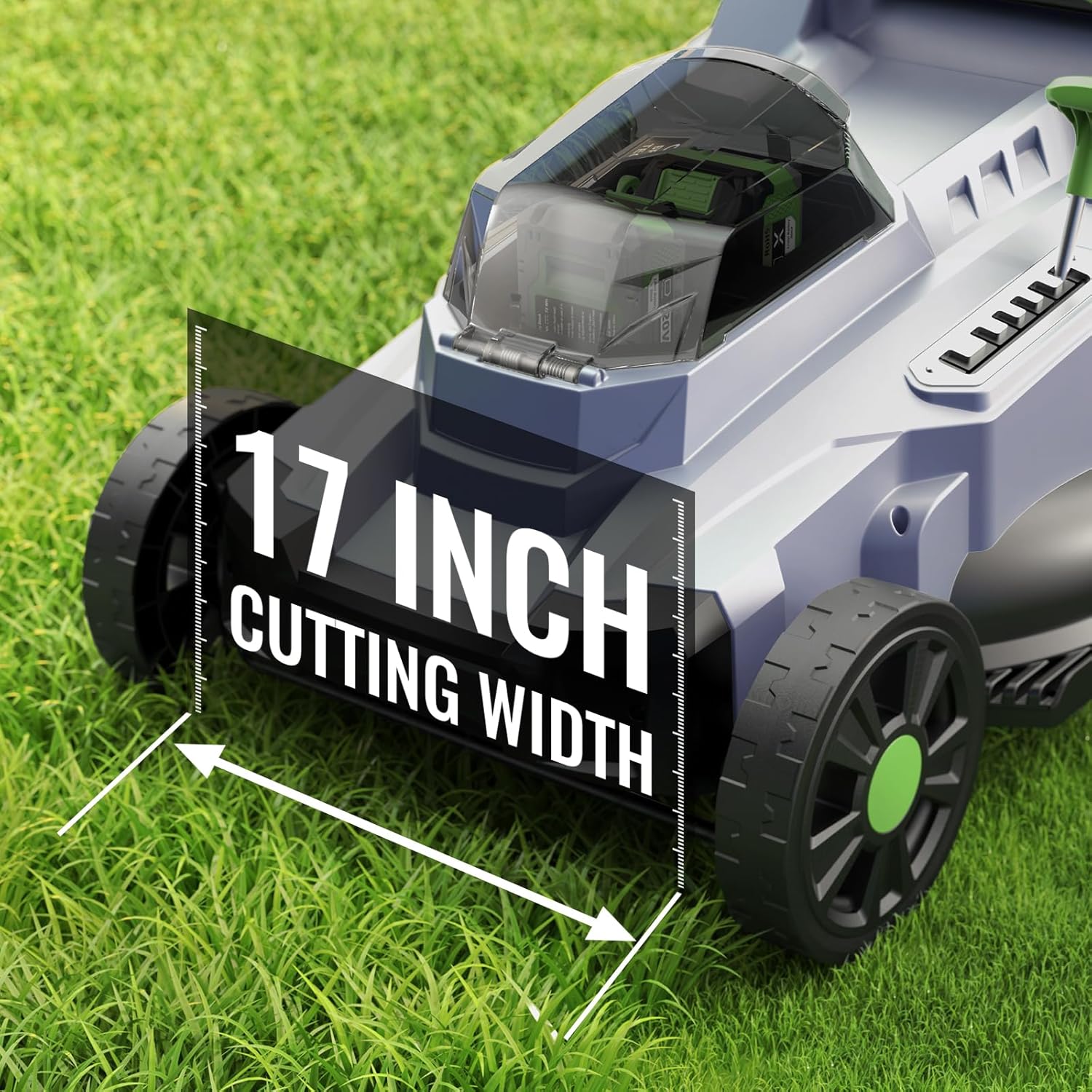 40V Cordless Lawn Mower, 17