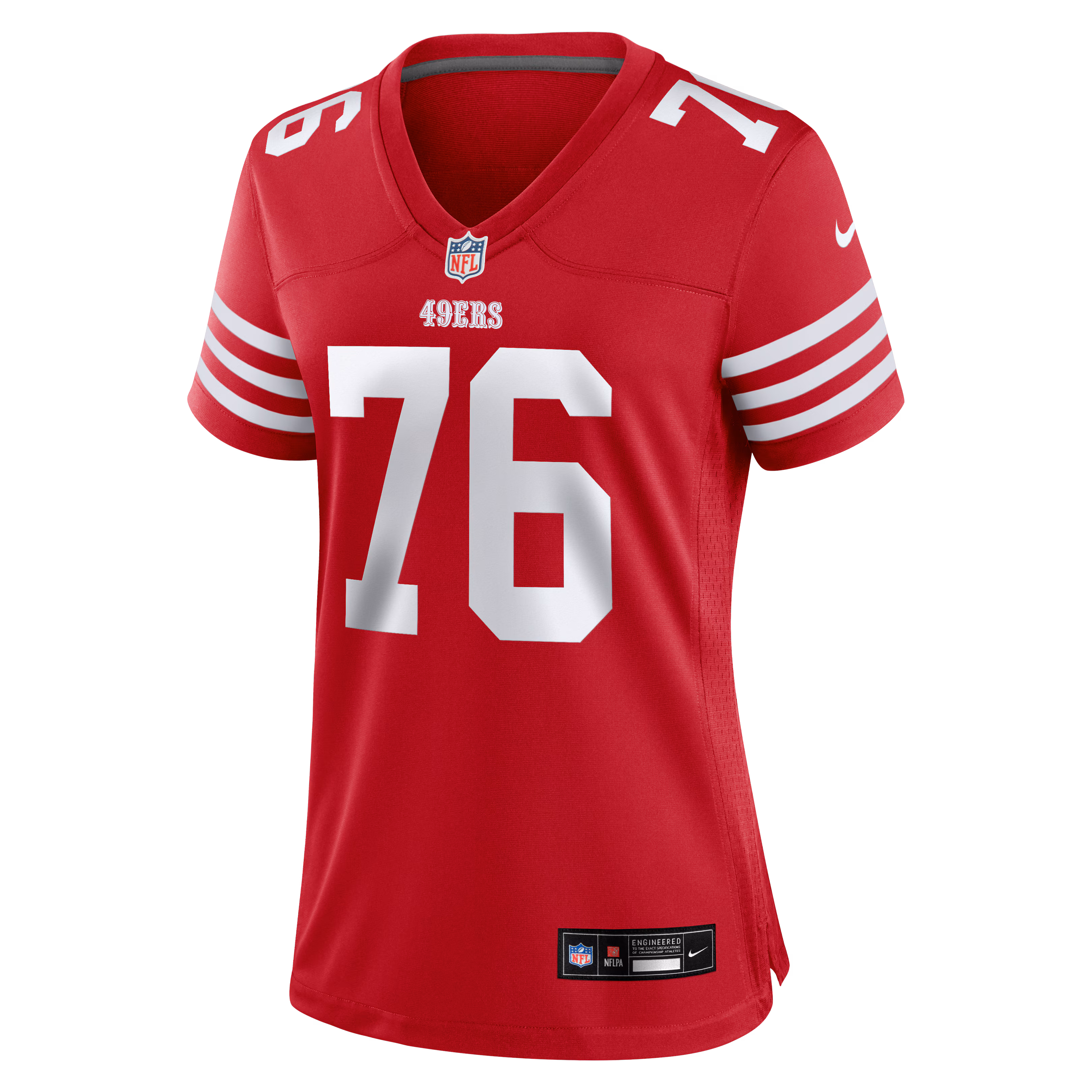 Osa Odighizuwa San Francisco 49ers Nike Women's Team Game Jersey -  Scarlet