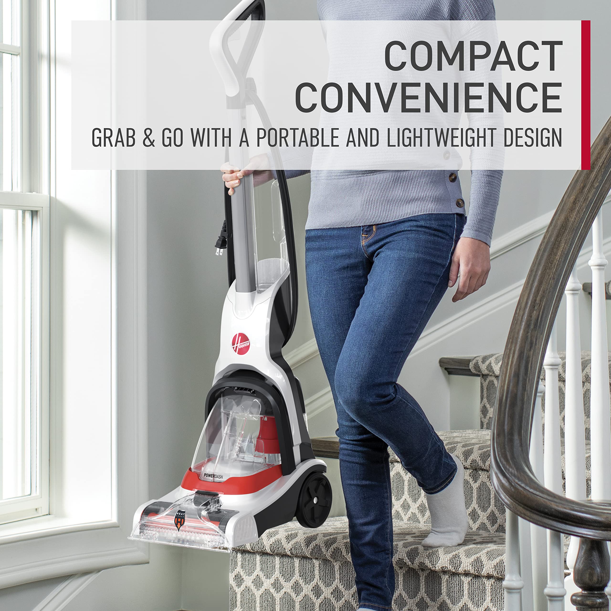 HOOVER PowerDash Pet+ Compact Carpet Cleaner Machine