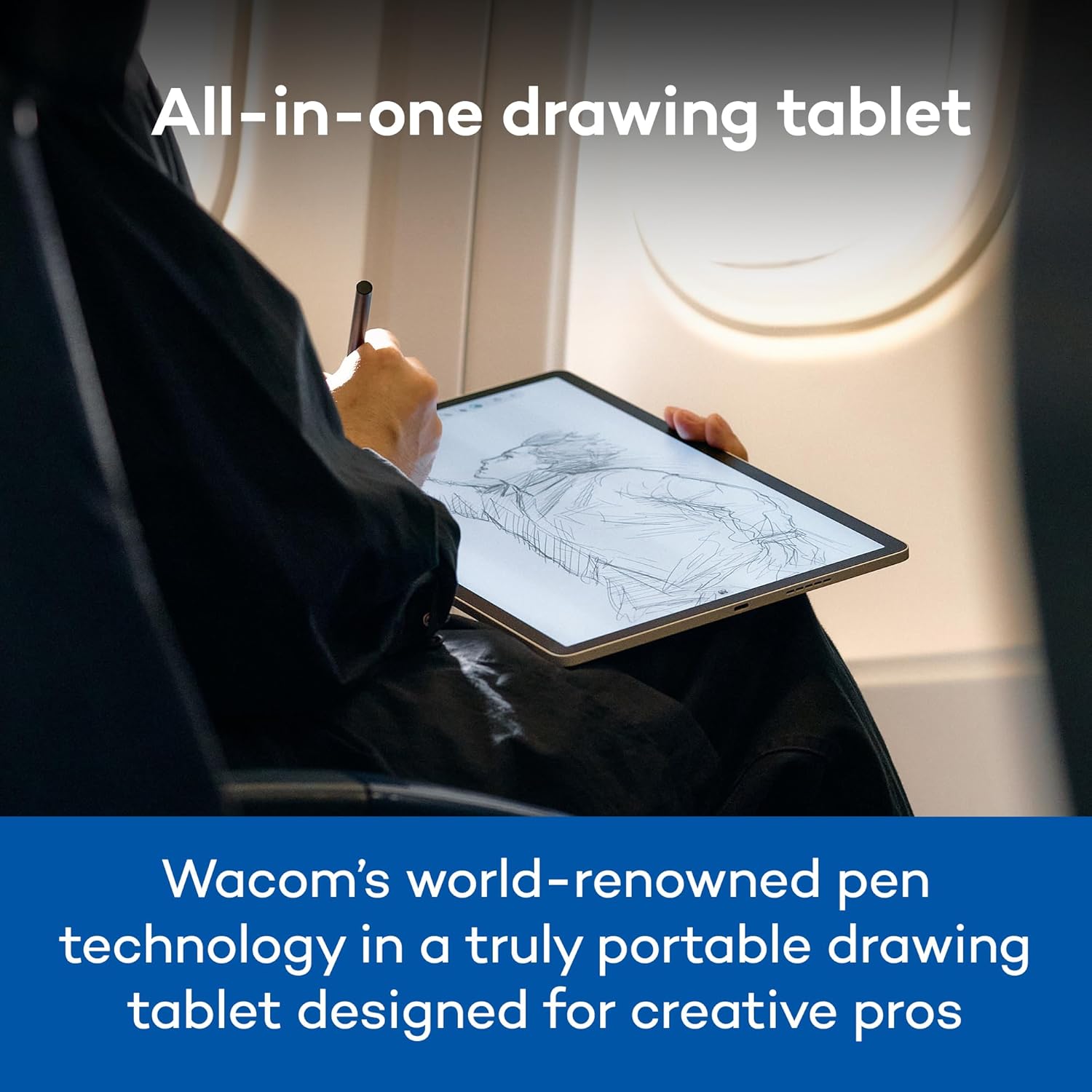 Wacom MovinkPad Pro 14, Android Mobile Drawing Tablet, 14