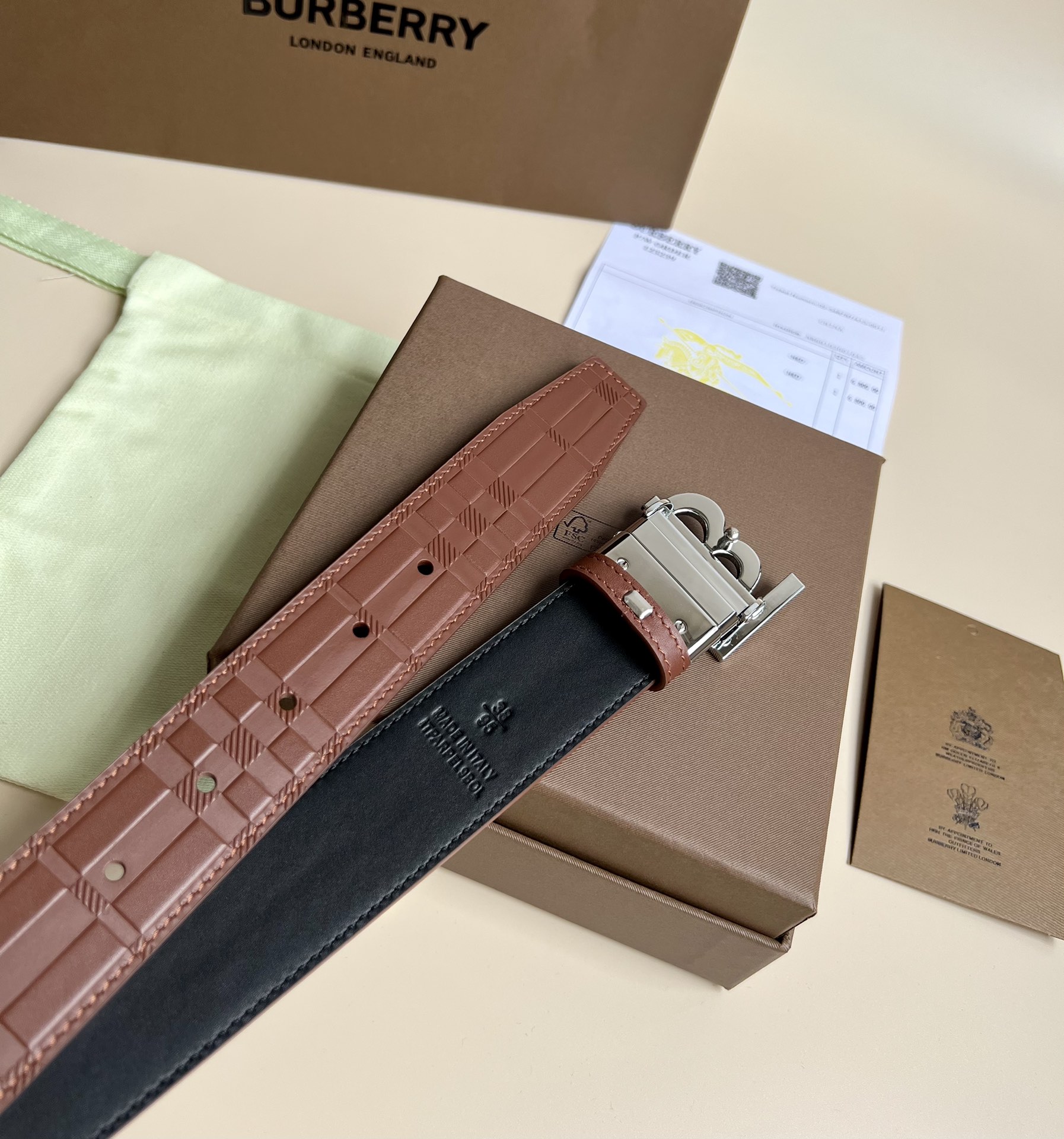Burberry belt-13
