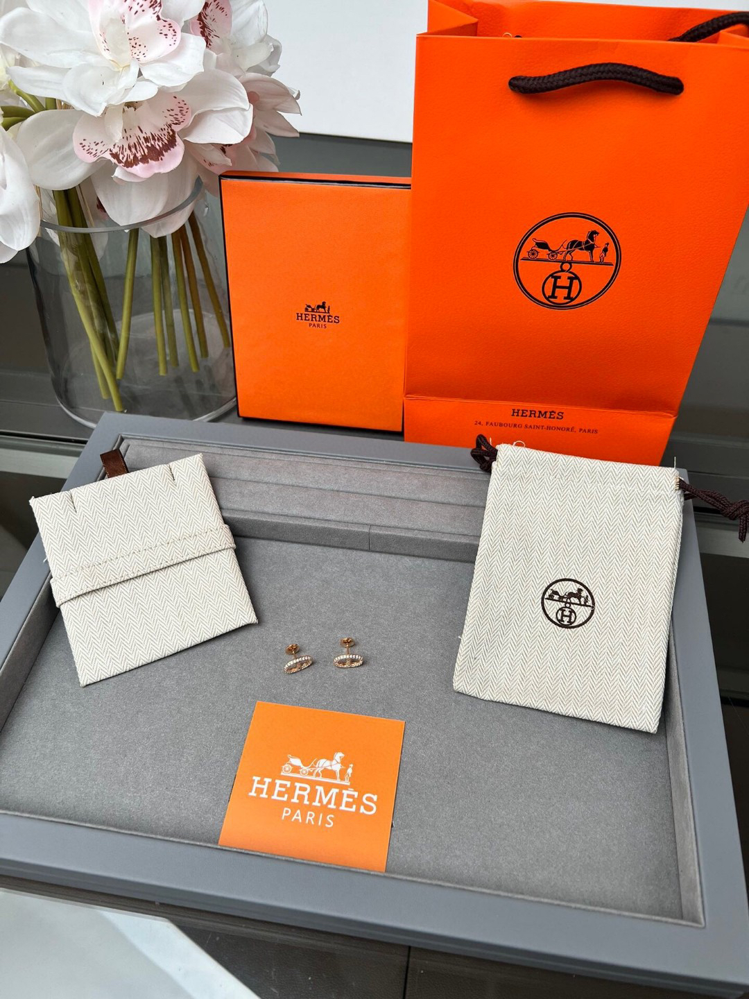 Hermes earrings-62