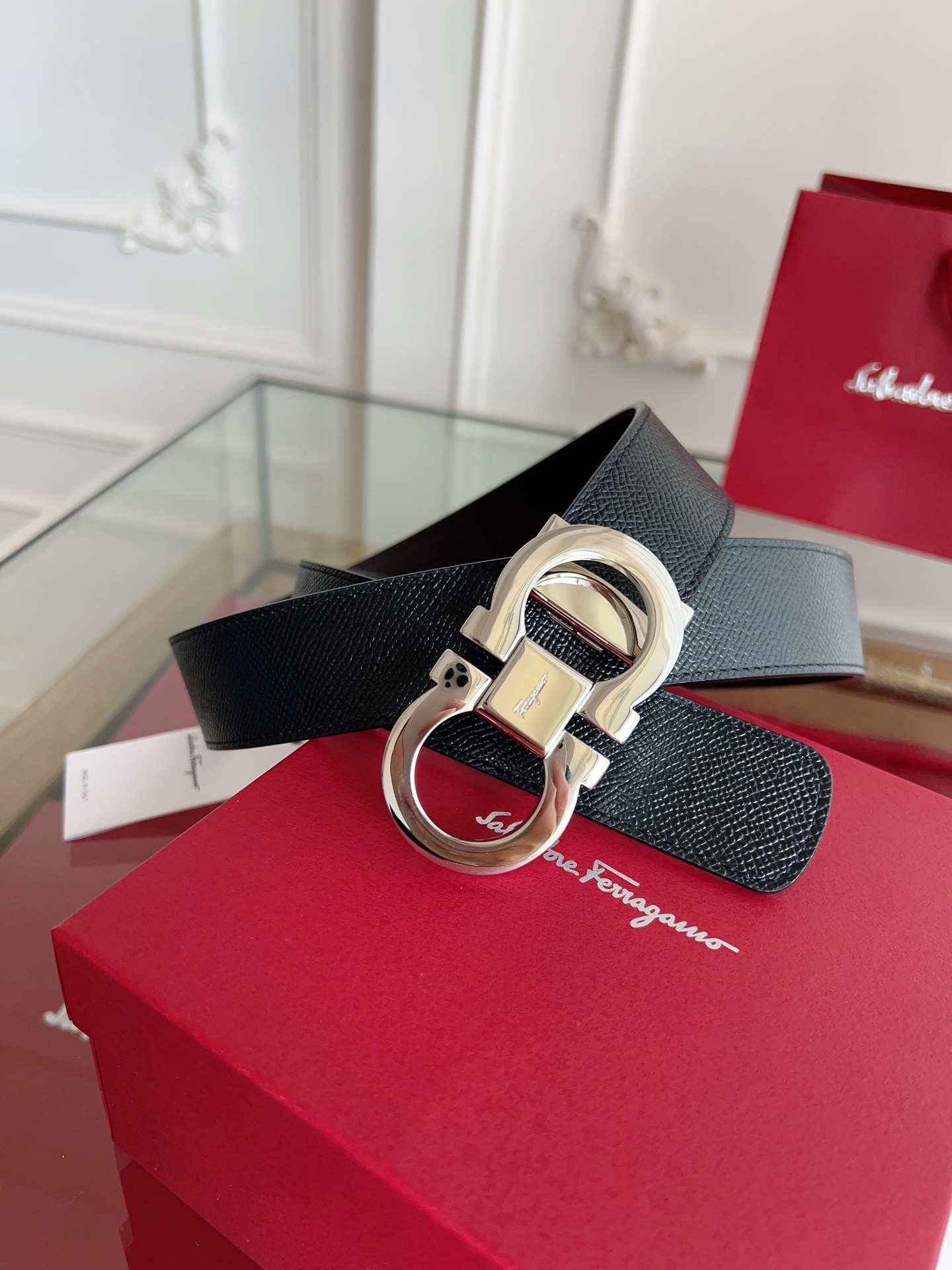 Ferragamo belt-125