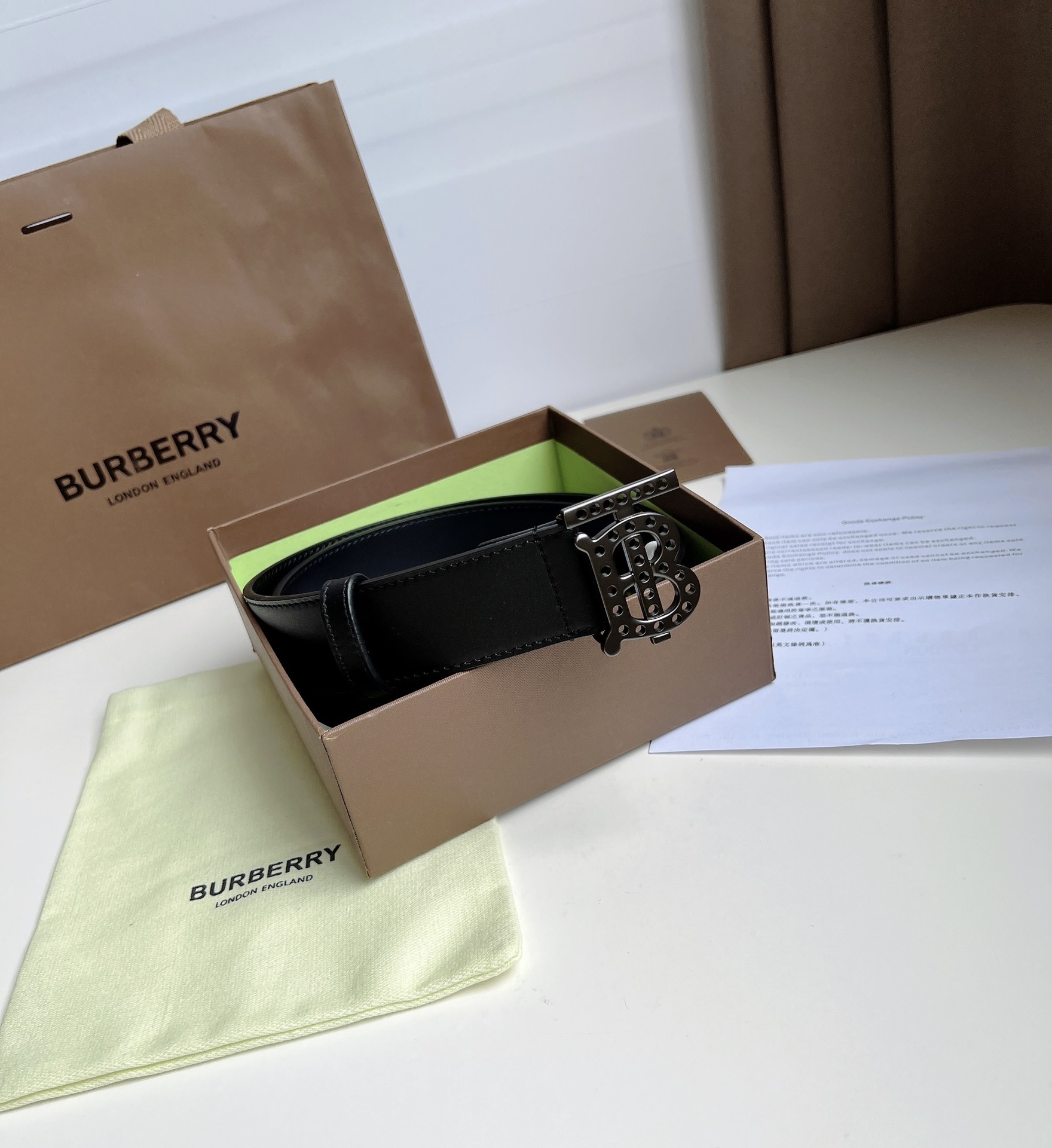 Burberry belt-120