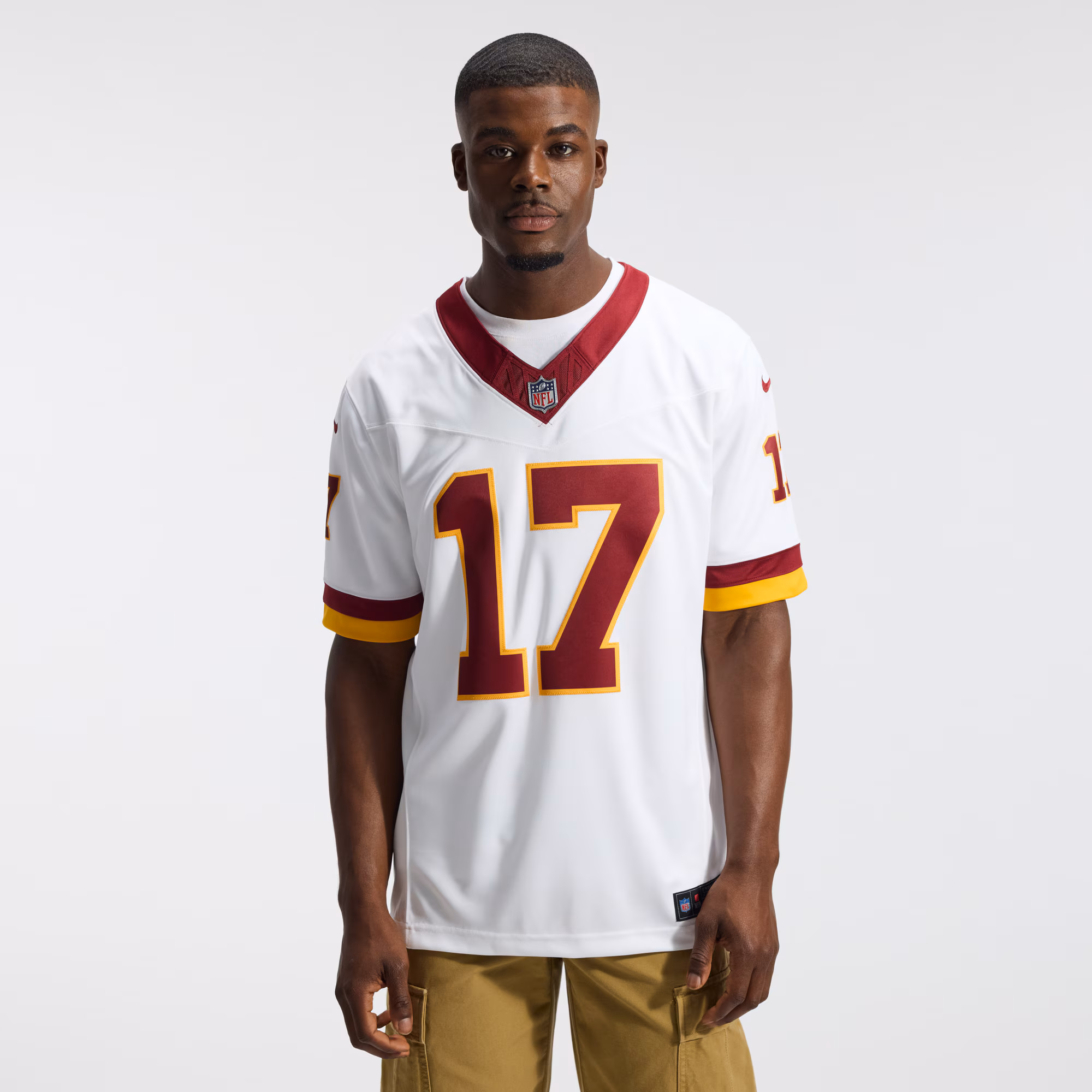 Terry McLaurin Washington Commanders Nike Vapor F.U.S.E. Stitched Limited Jersey - White