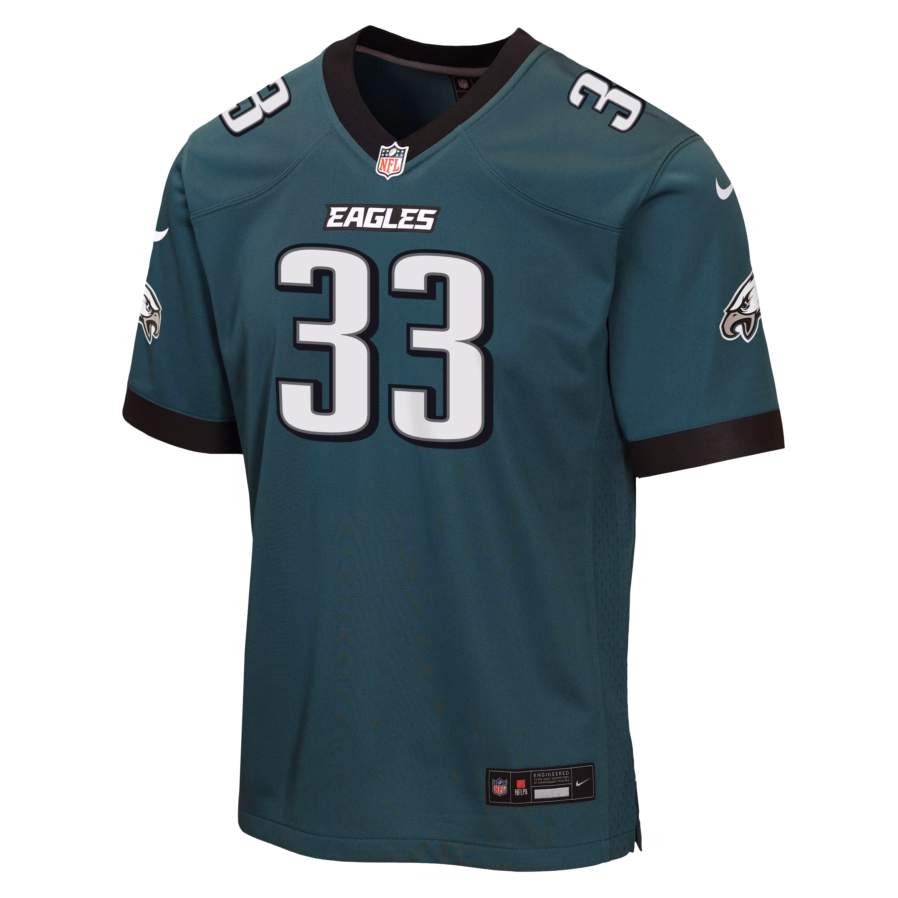 Cooper DeJean Philadelphia Eagles Nike Youth Team Game Jersey - Midnight Green