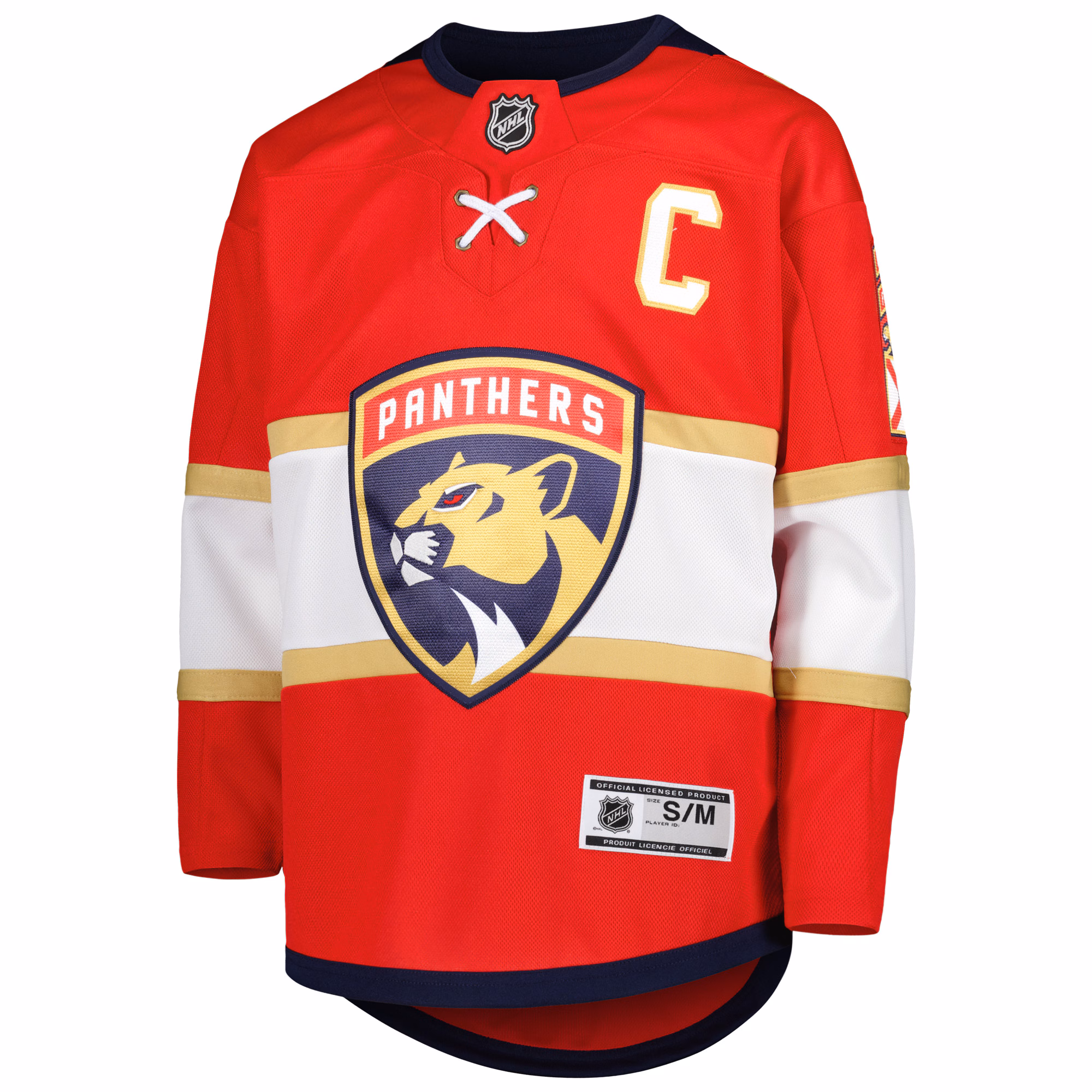 Aleksander Barkov Florida Panthers Youth Home Premier Player Jersey - Red