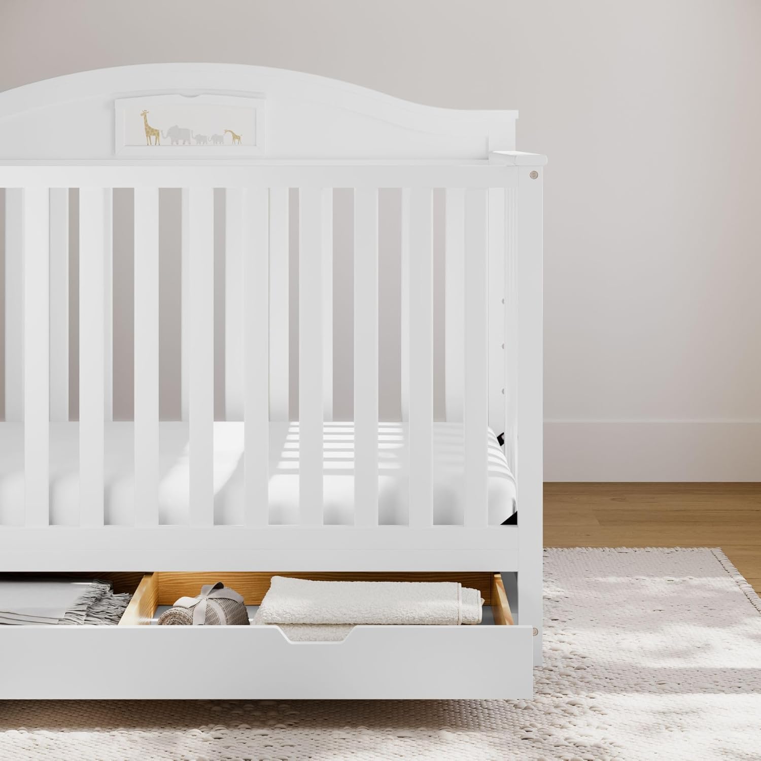 Graco® Story Customizable 5-in-1 Convertible Crib with Drawer