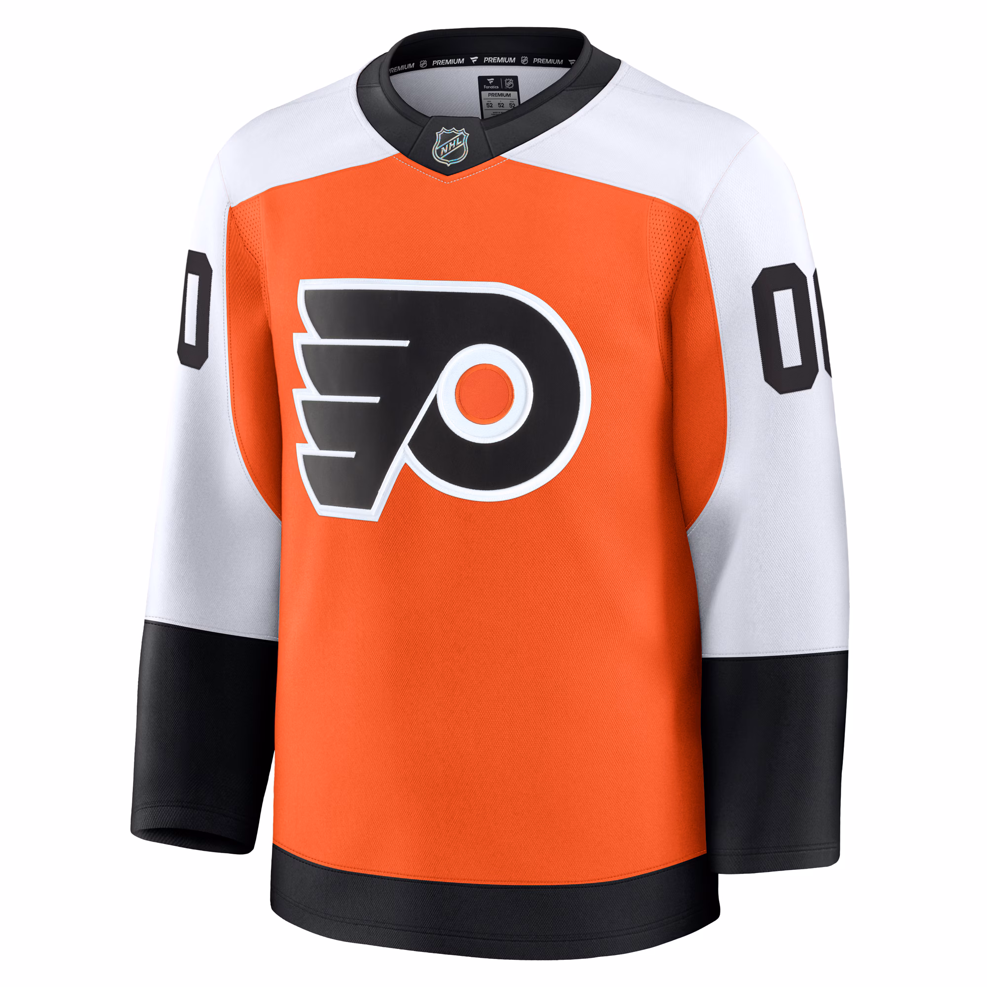 Philadelphia Flyers Fanatics Home Premium Custom Jersey - Orange