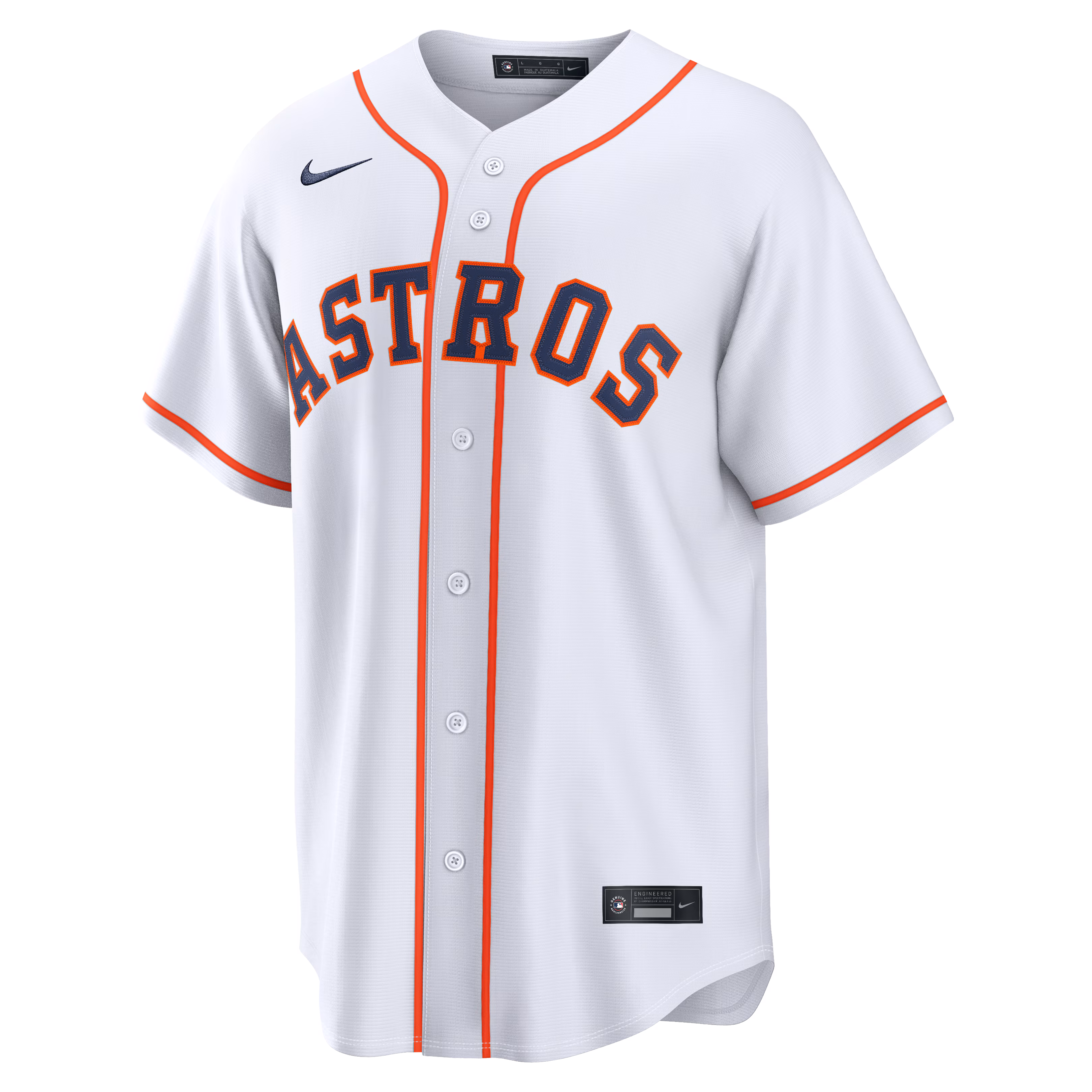 Houston Astros Nike Home Replica Jersey - White