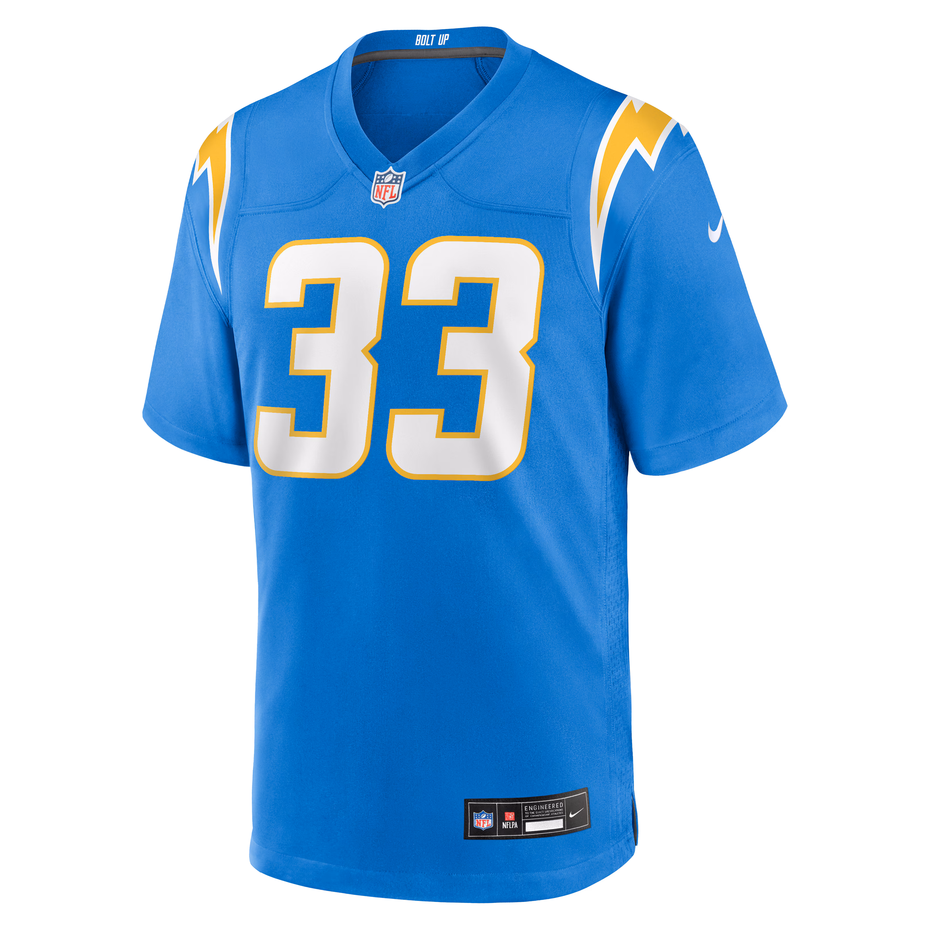 Derwin James Los Angeles Chargers Nike Game Player Jersey - Powder Blue