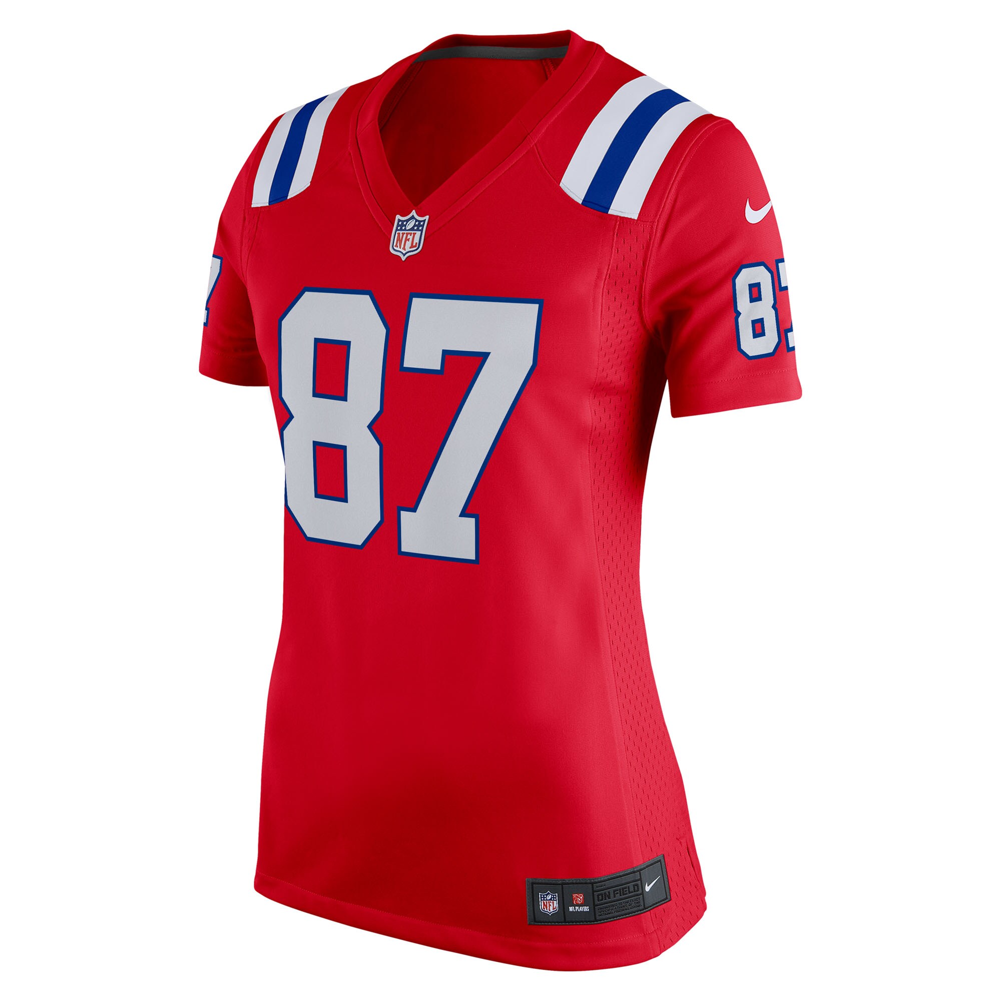 Rob Gronkowski New England Patriots Nike Women's Alternate Retired Player Game Jersey -  Red
