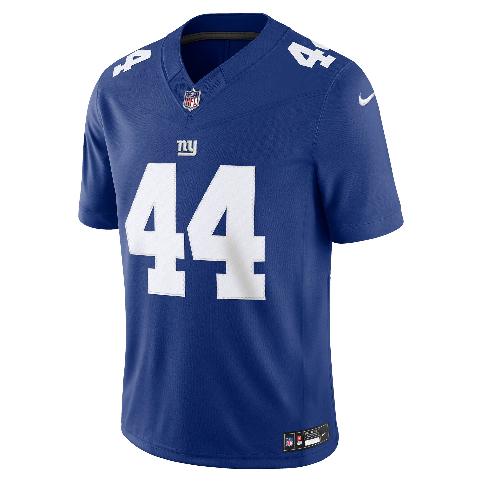 Cam Skattebo New York Giants Nike Vapor F.U.S.E. Stitched Limited Jersey - Royal
