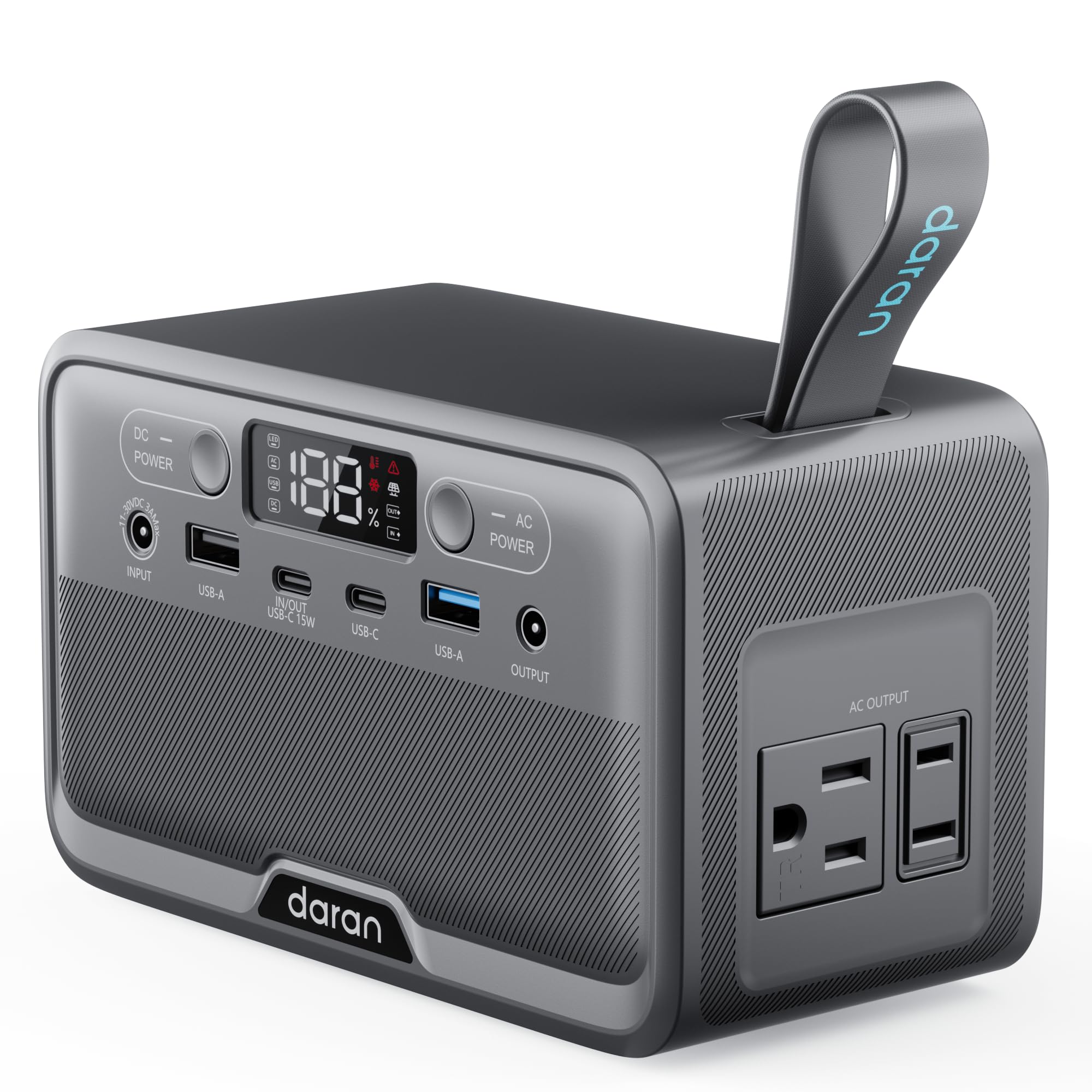 DARAN Portable Power Station 28,000mAh with AC Outlets
