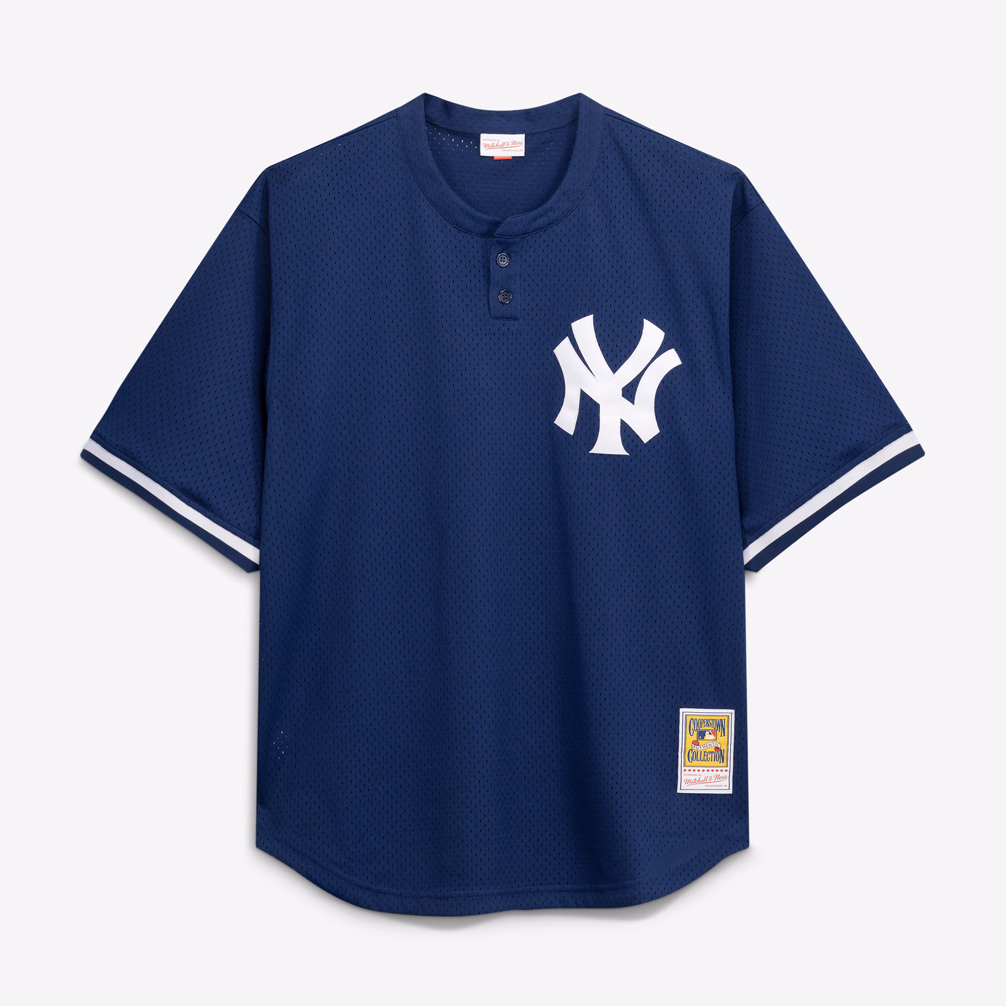 Don Mattingly New York Yankees Mitchell & Ness Cooperstown Collection Big & Tall Mesh Batting Practice Jersey - Navy
