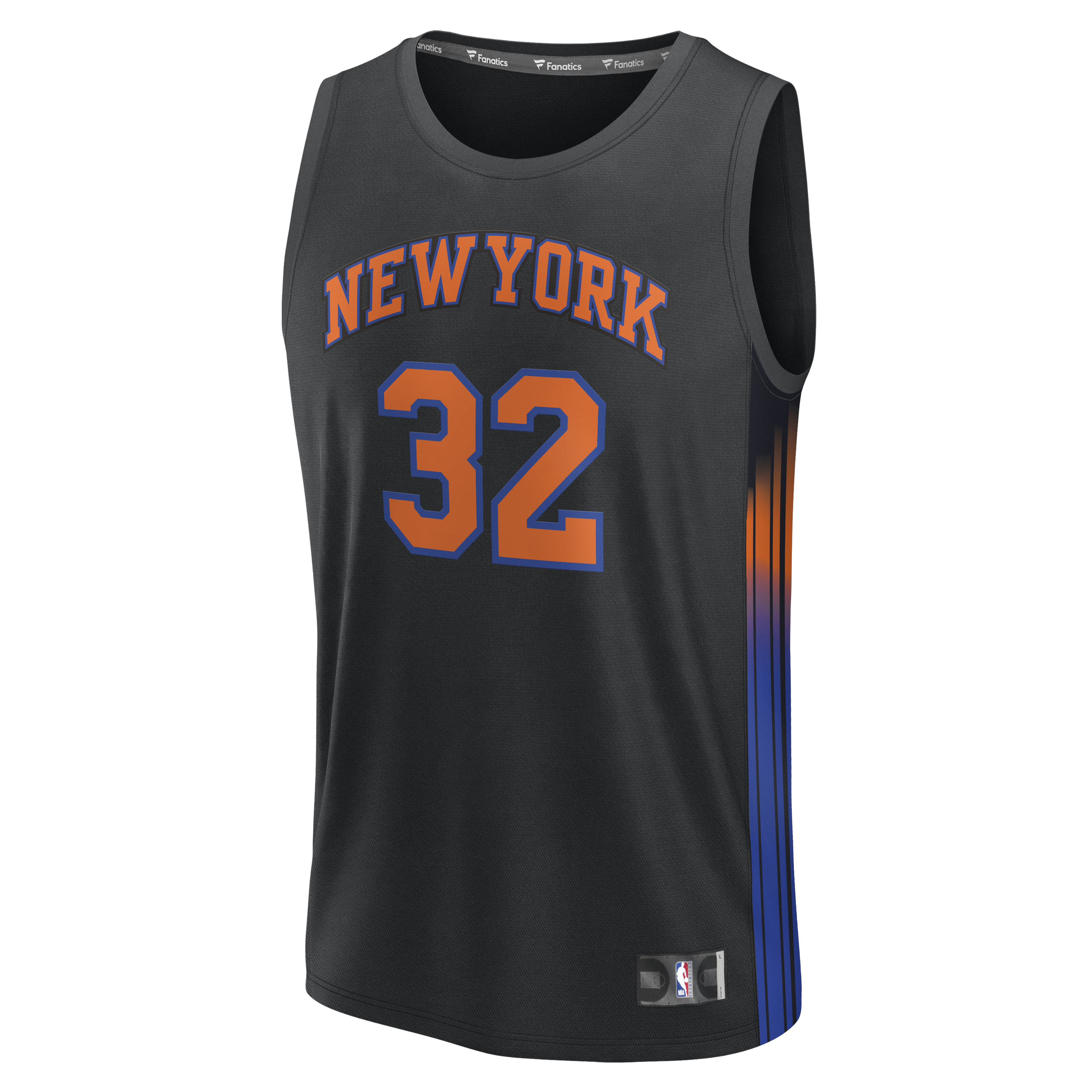 Karl-Anthony Towns New York Knicks Fanatics Youth  Fast Break Jersey - Statement Edition - Black