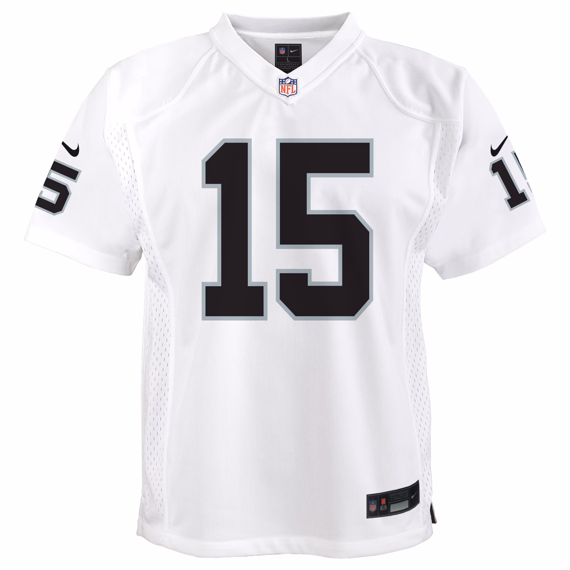 Fernando Mendoza Las Vegas Raiders Nike Youth Game Jersey - White