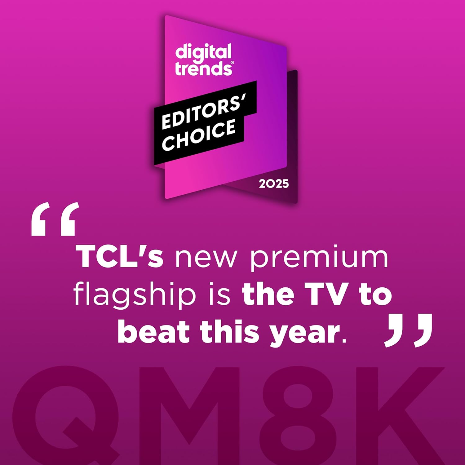 TCL 75 Inch Class QM8K Series | Mini LED QLED 4K HDR | 75QM8K, 2025 Model | 120HZ-144HZ Anti Reflective Wide Angle Screen Smart Google TV Dolby Atmos | Voice Remote Alexa Gaming Streaming Television