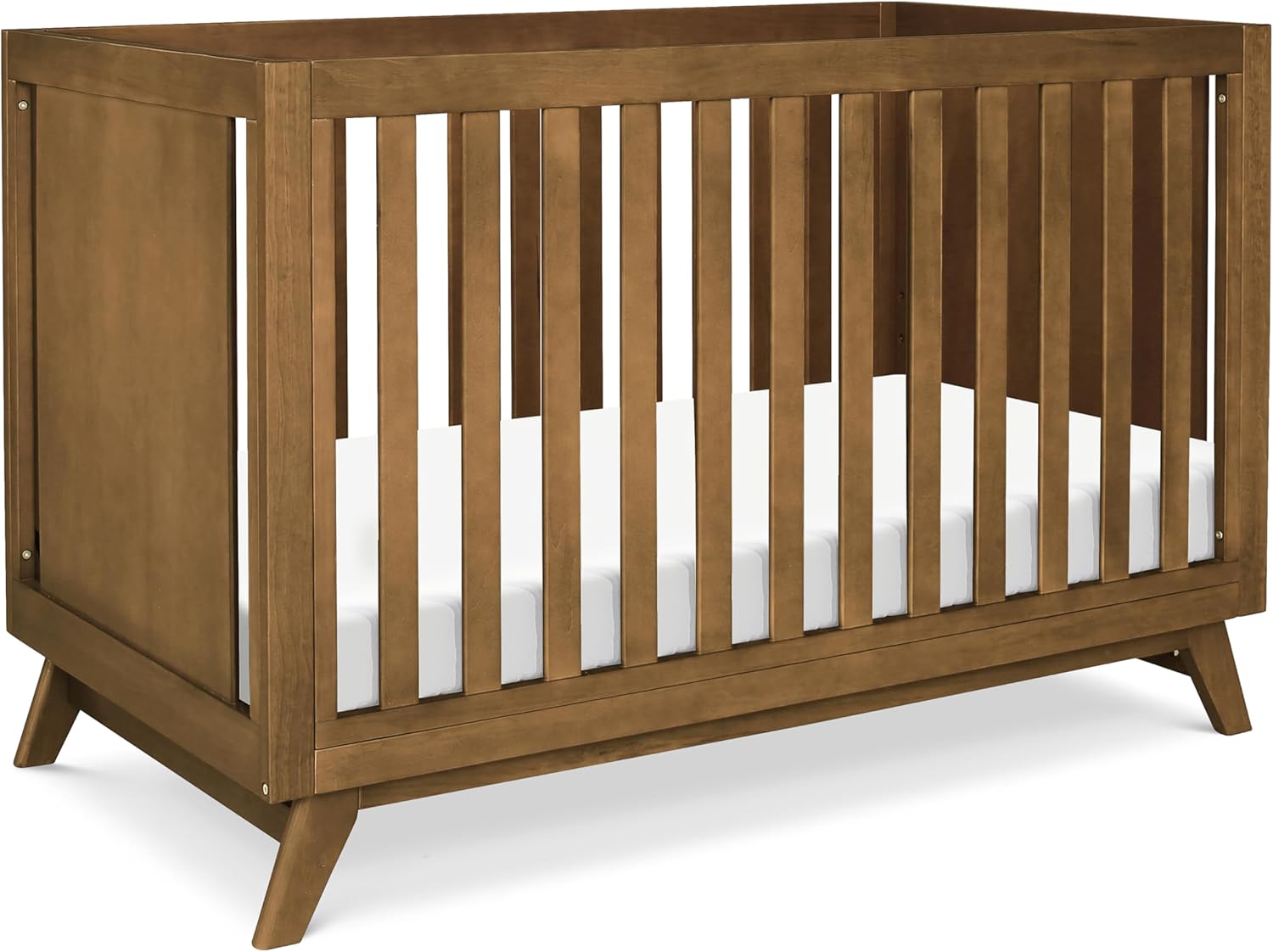 Davinci Otto 3-in-1 Convertible Crib in Walnut, Greenguard Gold Certified