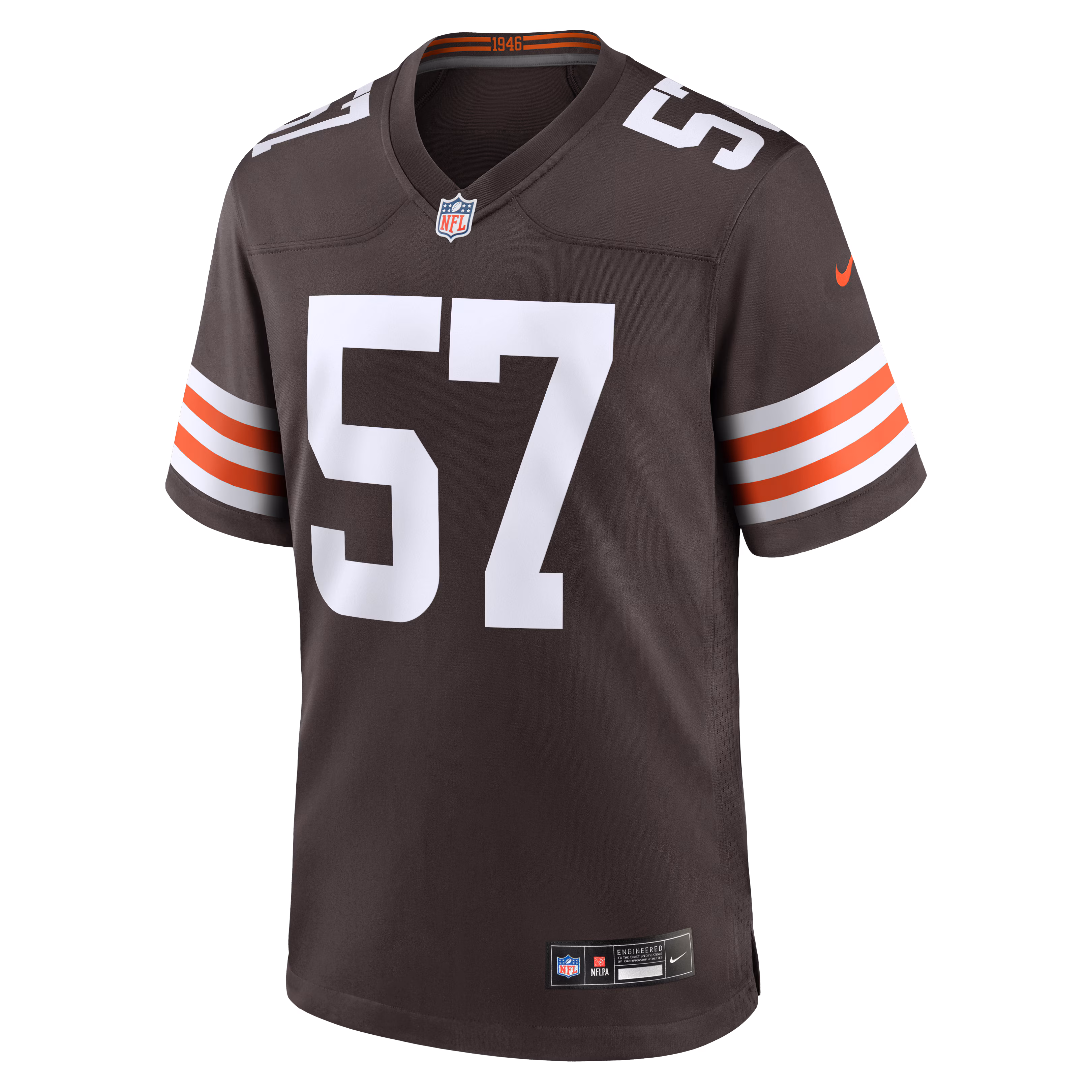 Clay Matthews Cleveland Browns Nike Game Retired Player Jersey - Brown