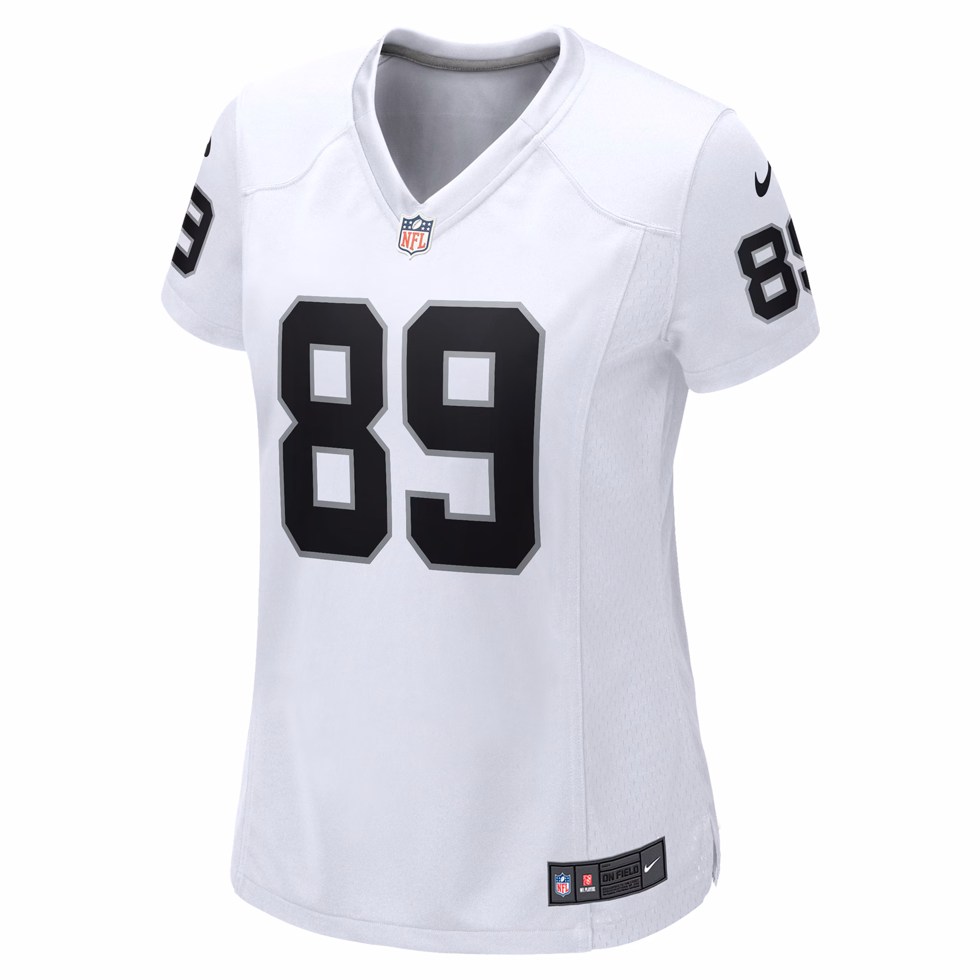 Brock Bowers Las Vegas Raiders Nike Women's Game Jersey -  White