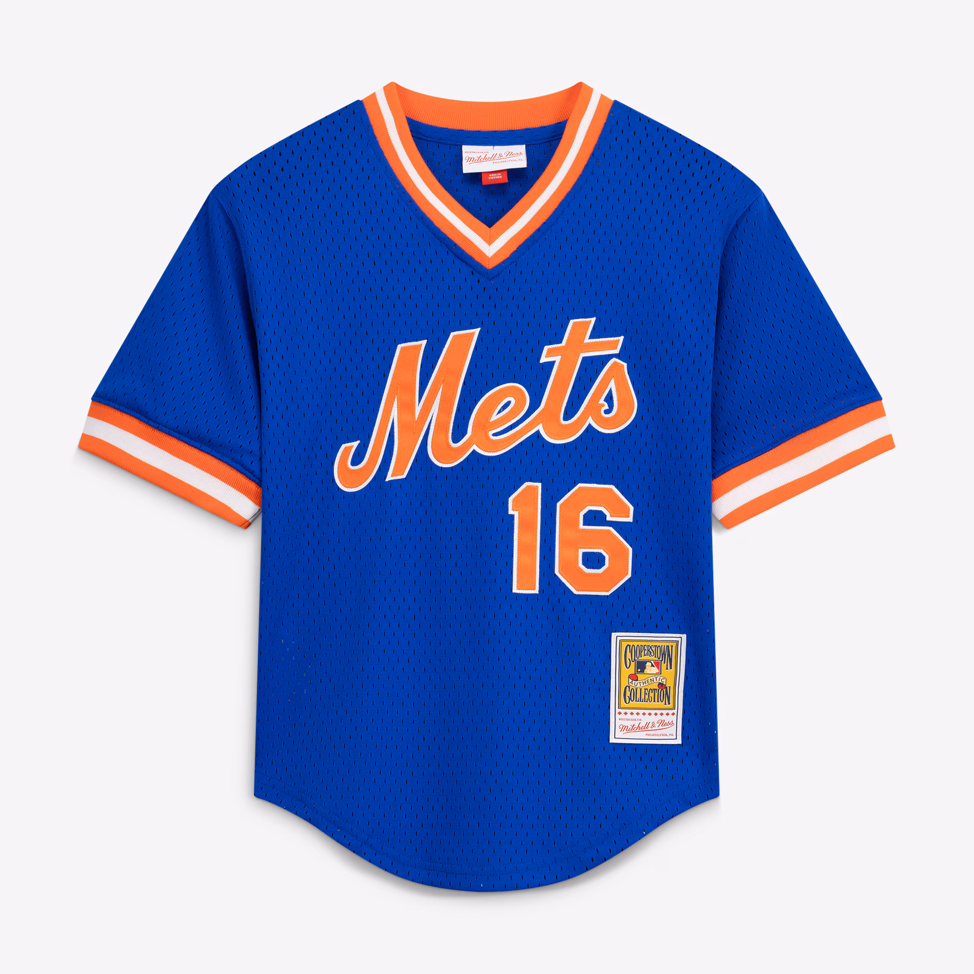 Mitchell & Ness Dwight Gooden New York Mets Youth Royal Mesh Batting Practice Jersey