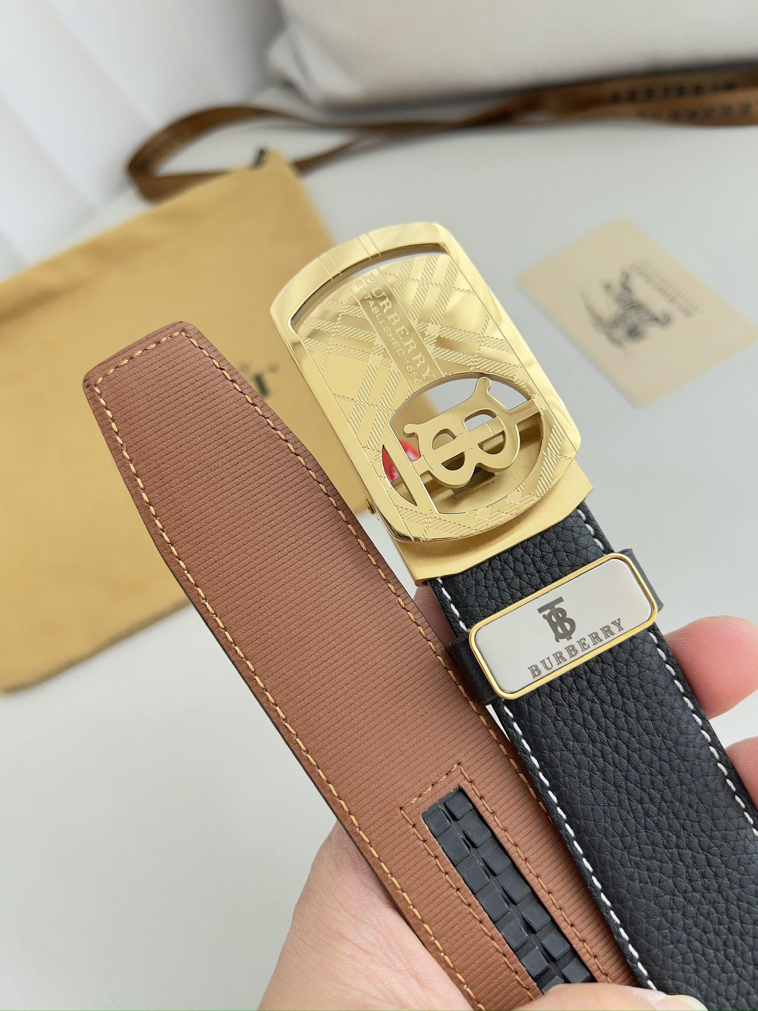 Burberry belt-49