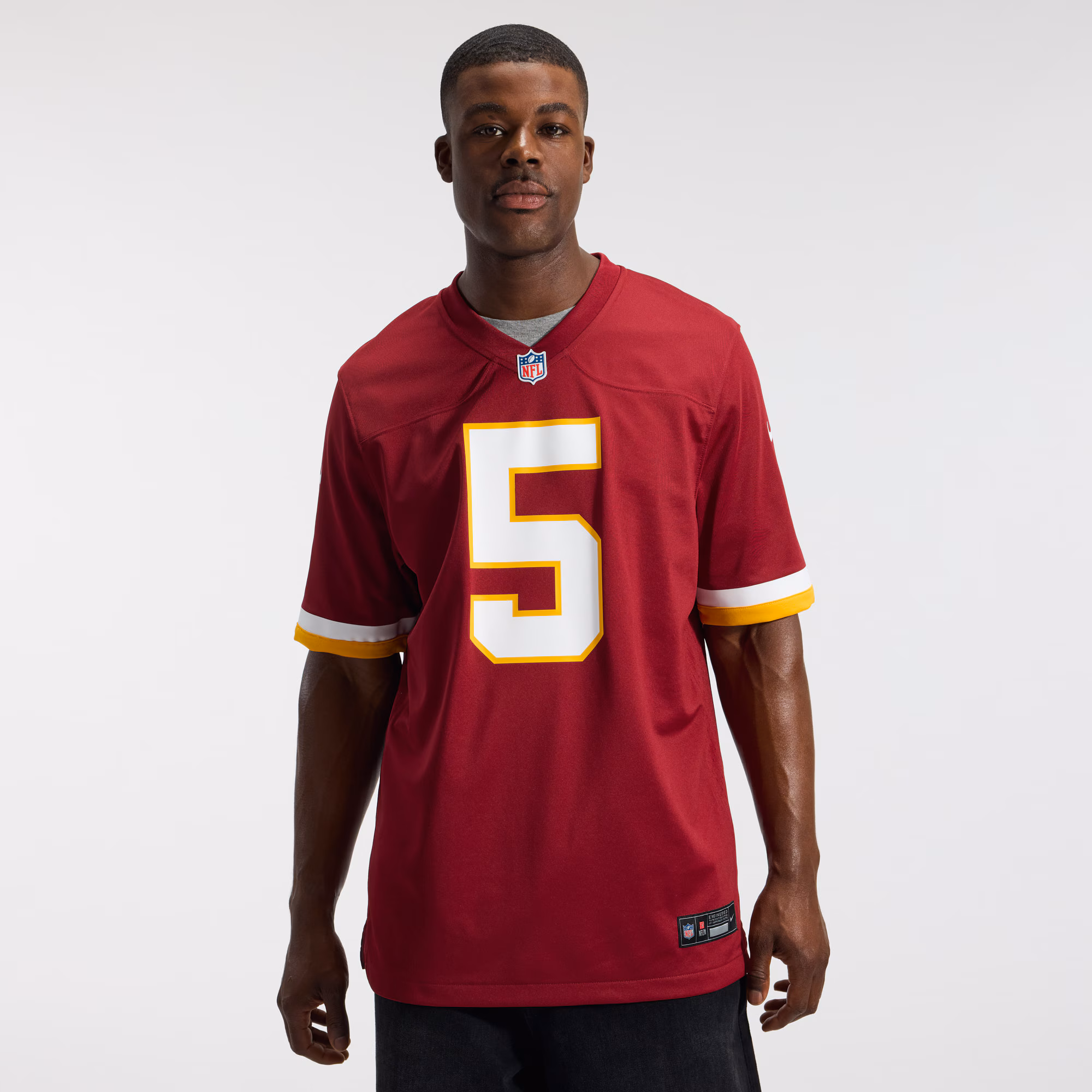 Jayden Daniels Washington Commanders Nike Game Jersey - Burgundy