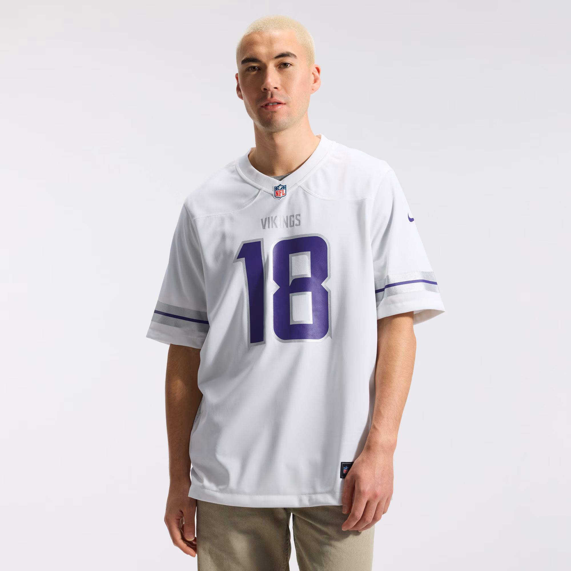 Justin Jefferson Minnesota Vikings Nike Alternate Game Player Jersey - White