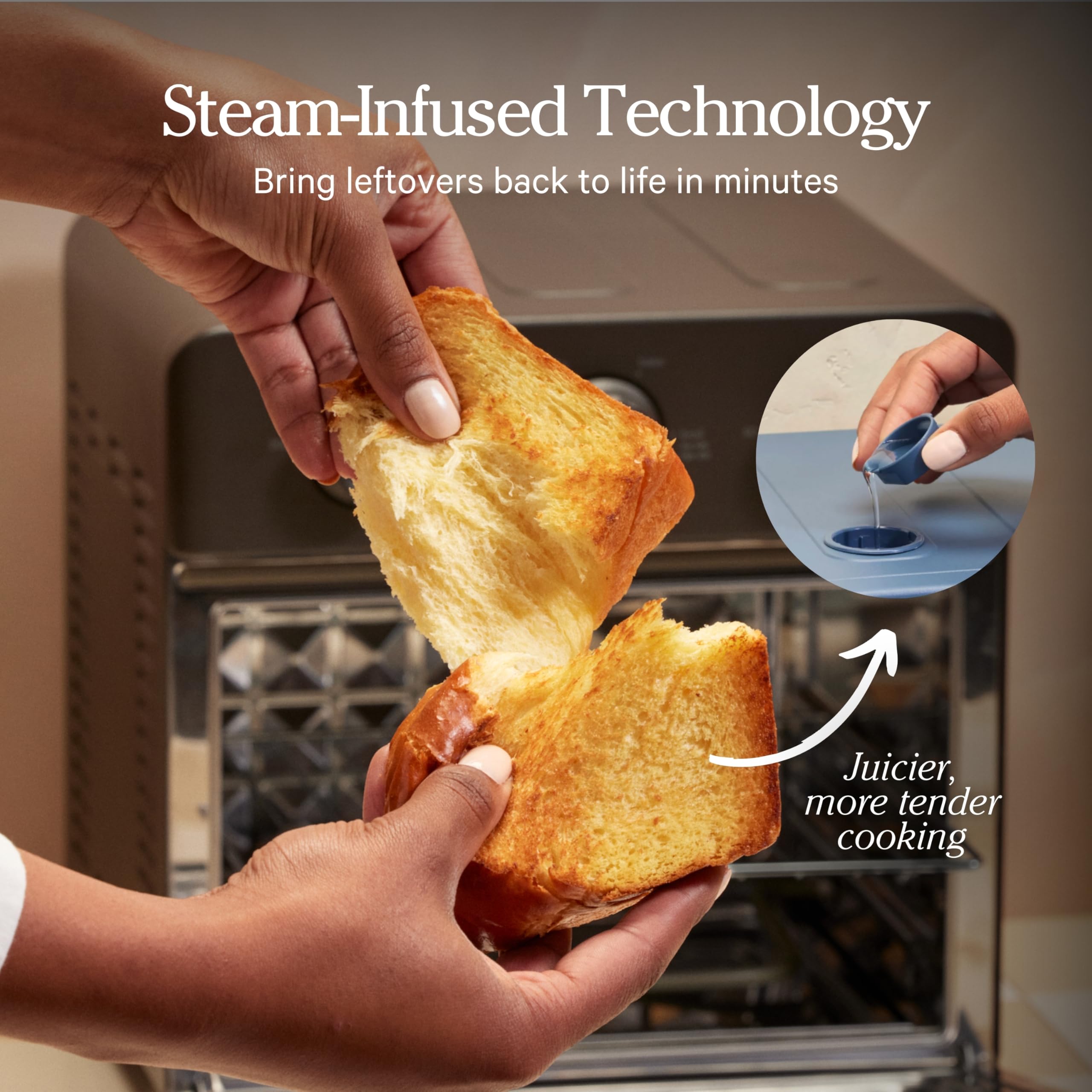 OUR PLACE Wonder Oven 6-in-1 Air Fryer Toaster Oven Combo