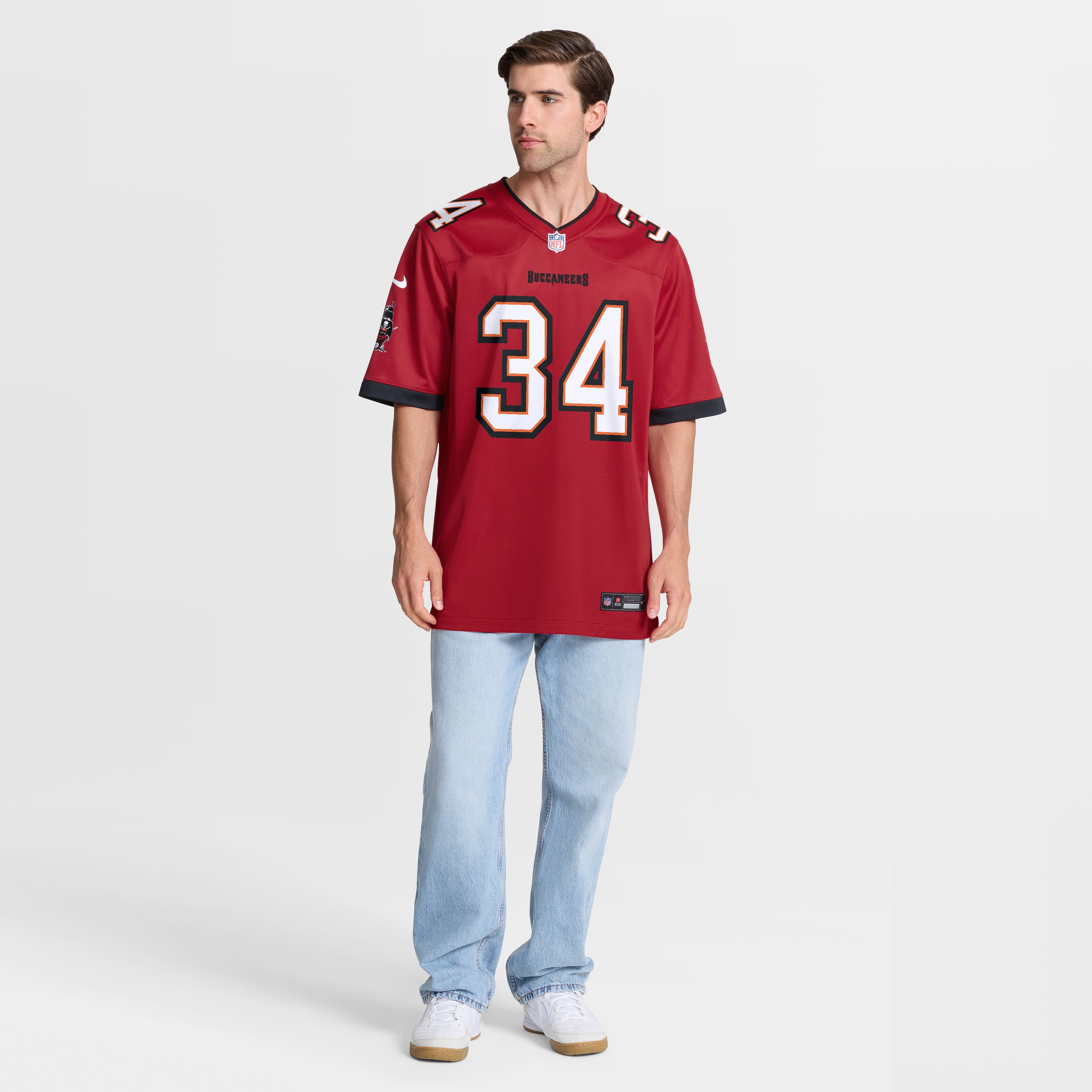 Alex Anzalone Tampa Bay Buccaneers Nike Team Game Jersey - Red