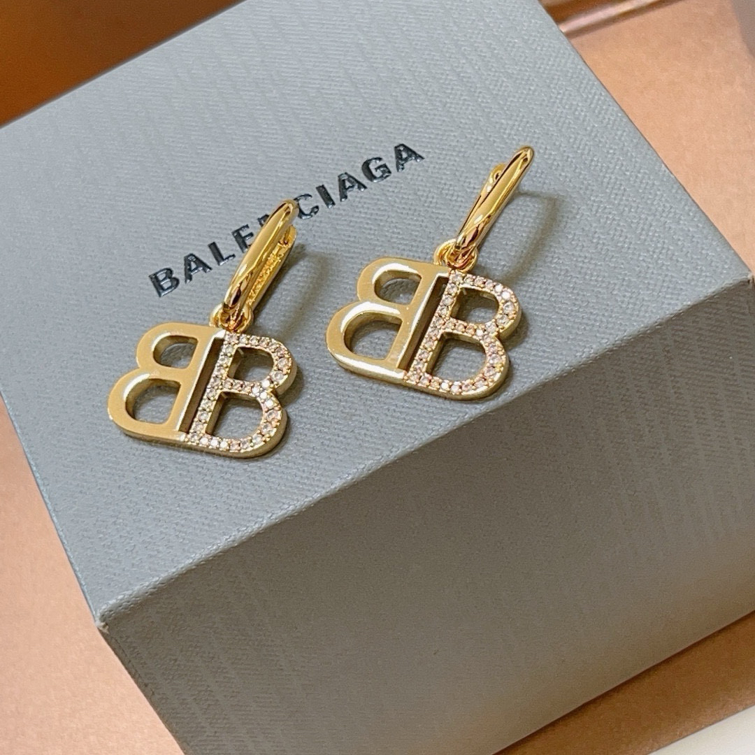 Balenciaga earrings-2