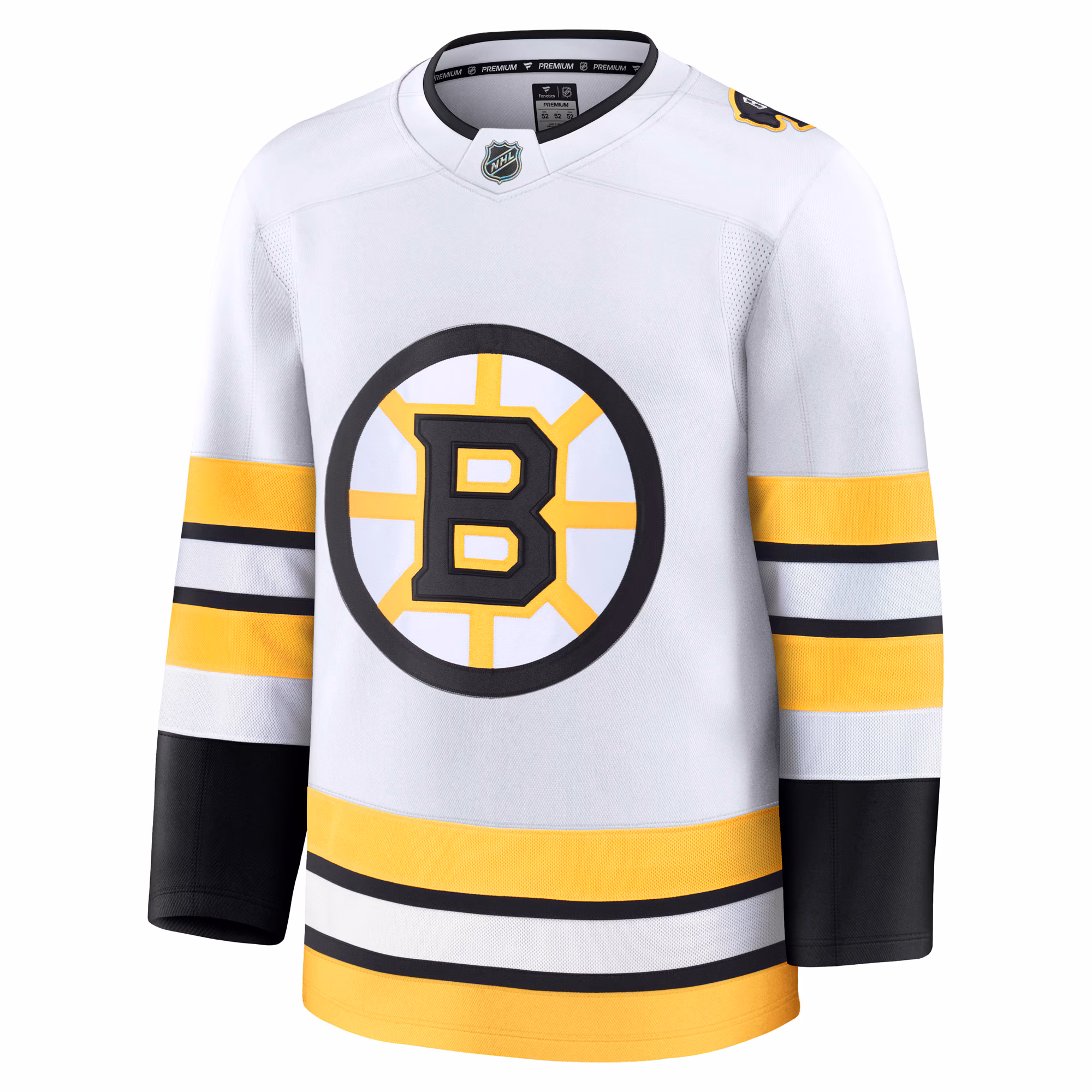 Boston Bruins Fanatics Away Premium Jersey - White