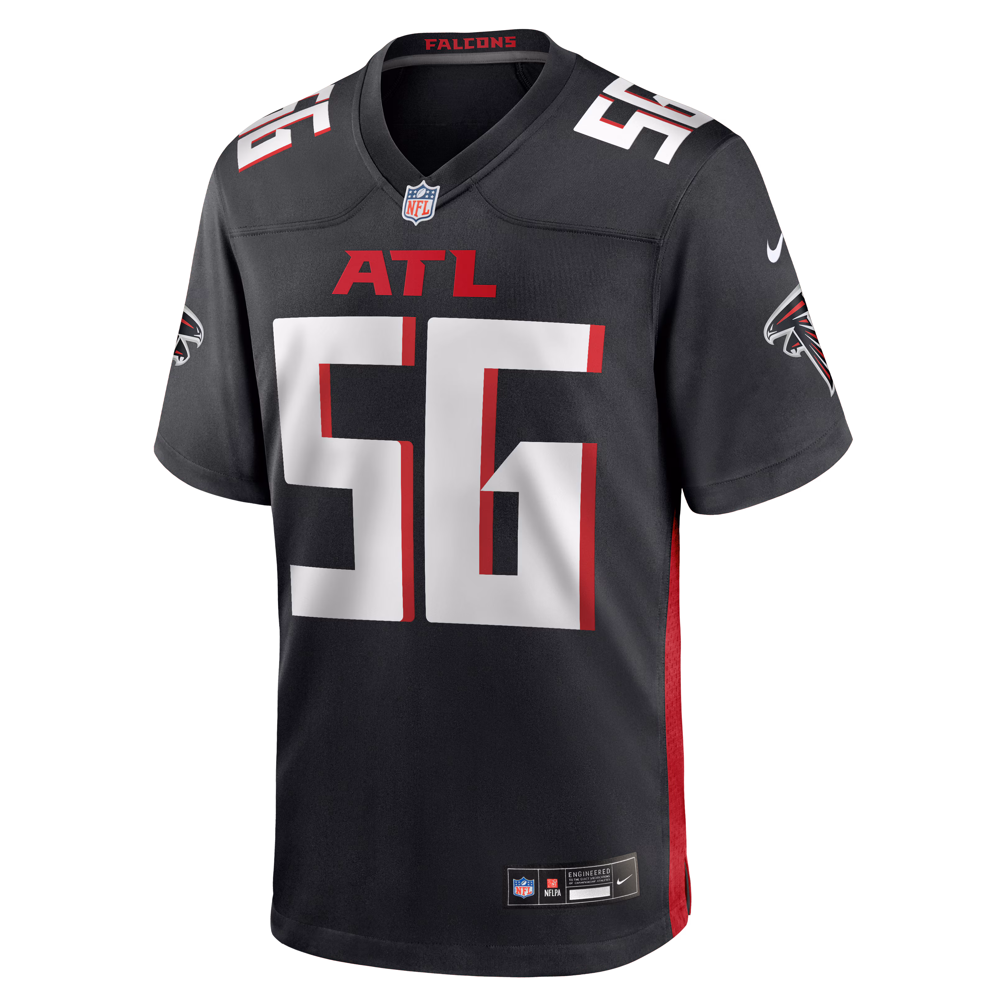 Leonard Floyd Atlanta Falcons Nike Team Game Jersey -  Black