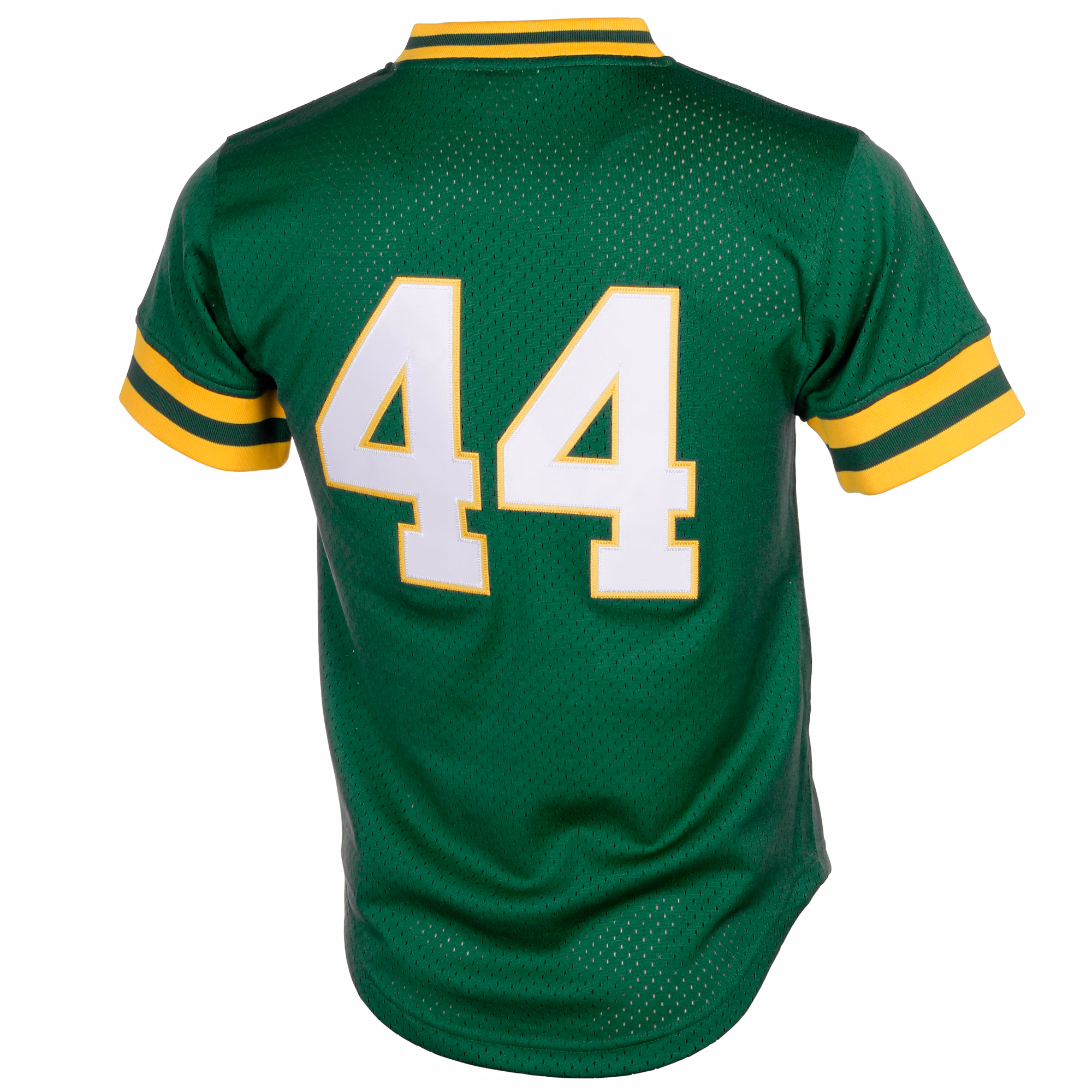 Reggie Jackson Athletics Mitchell & Ness Authentic Batting Practice Jersey - Green