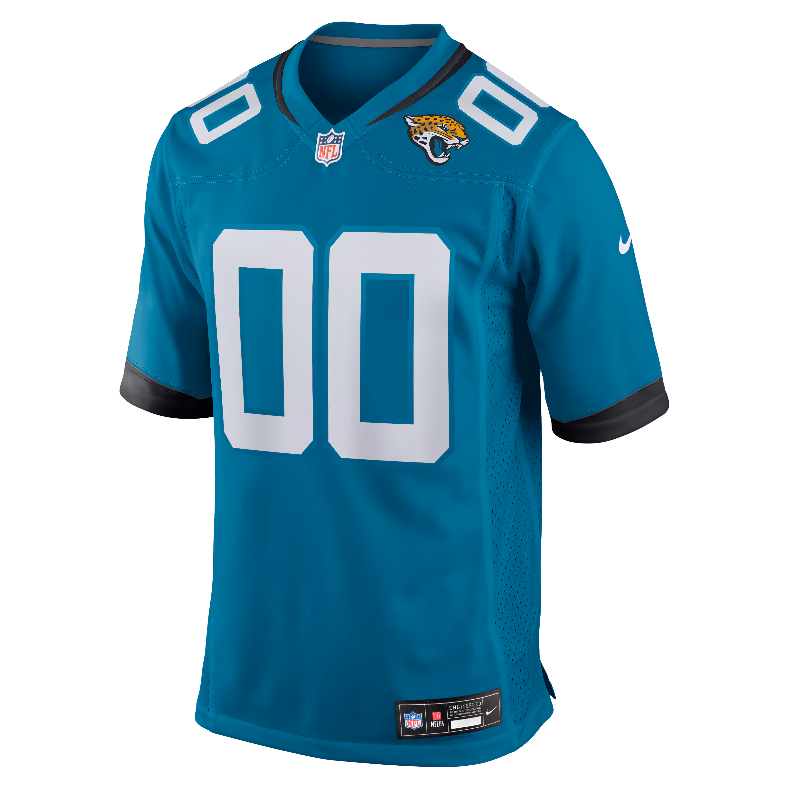 Jacksonville Jaguars Nike Custom Game Jersey - Teal