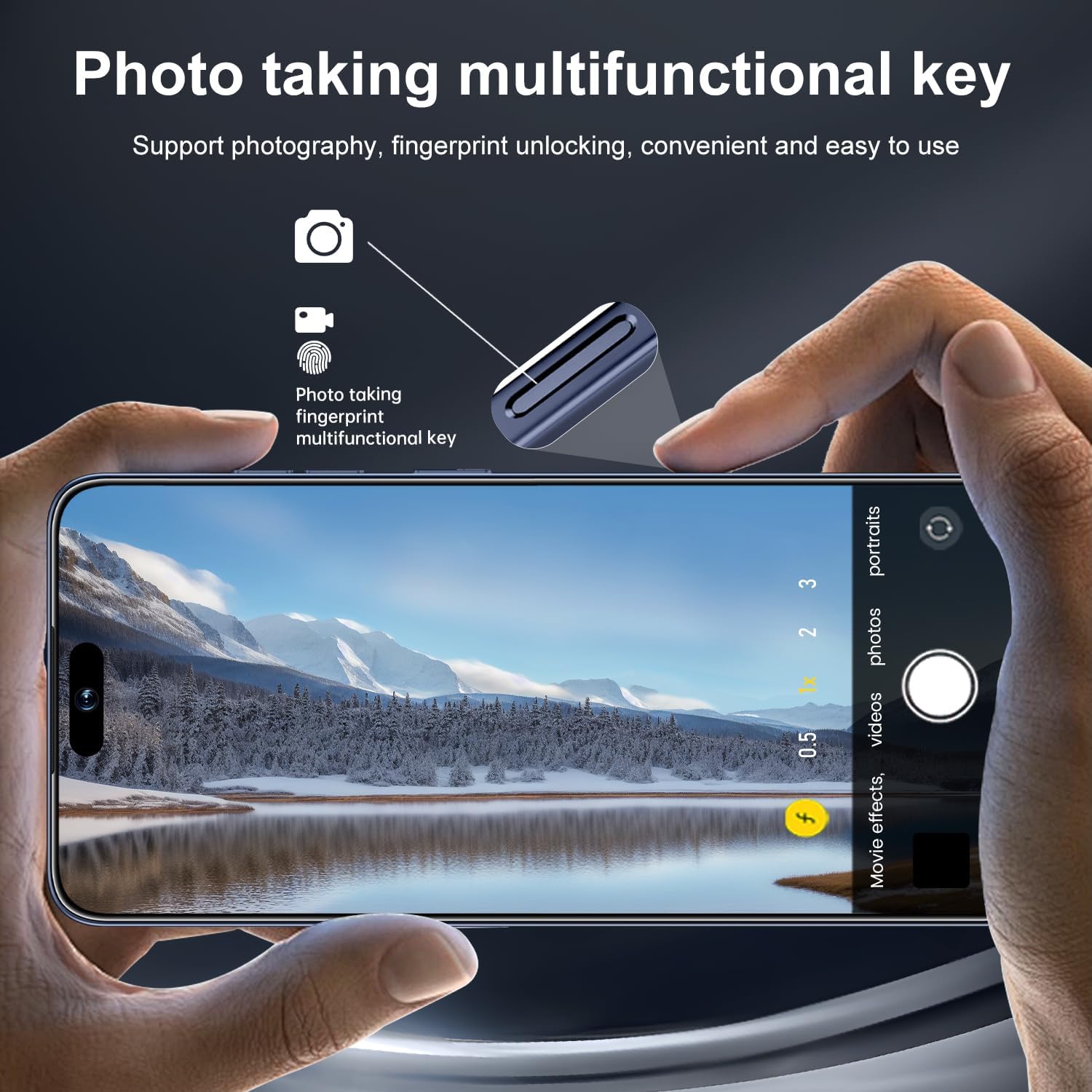 16PM 5G Unlocked Smartphone,12GB+512GB 7000mAh Fully Cell Phone for Android 14, 6.99