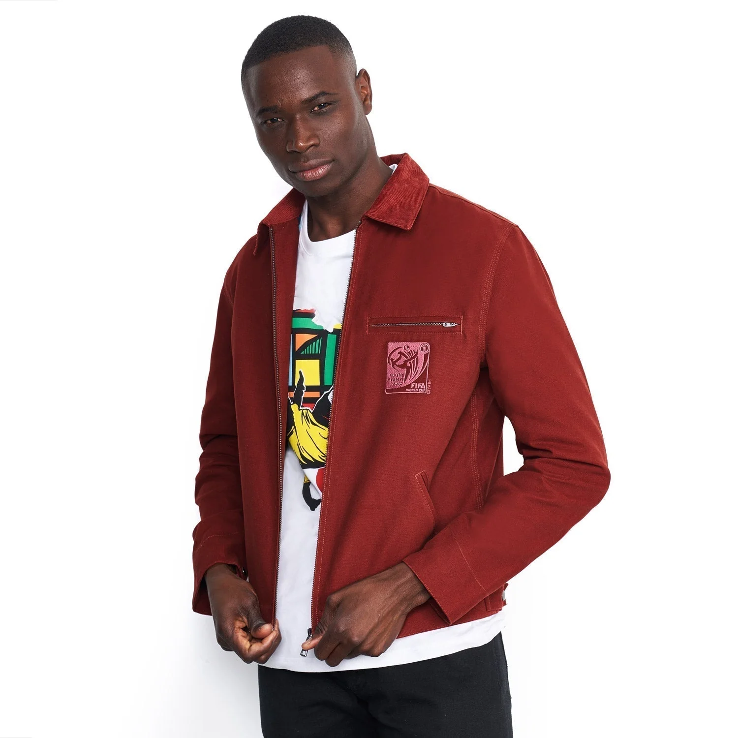 FIFA Classics South Africa '10 Jacket Red - Men's