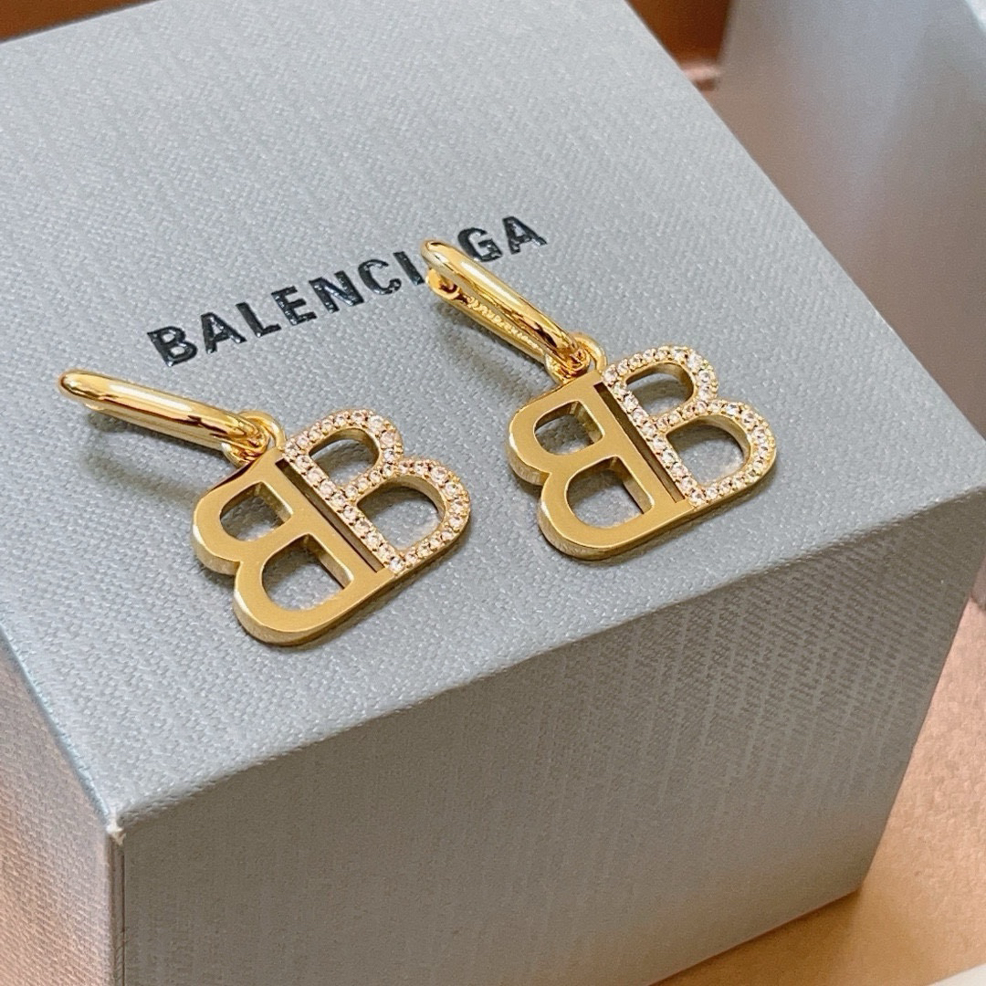 Balenciaga earrings-2