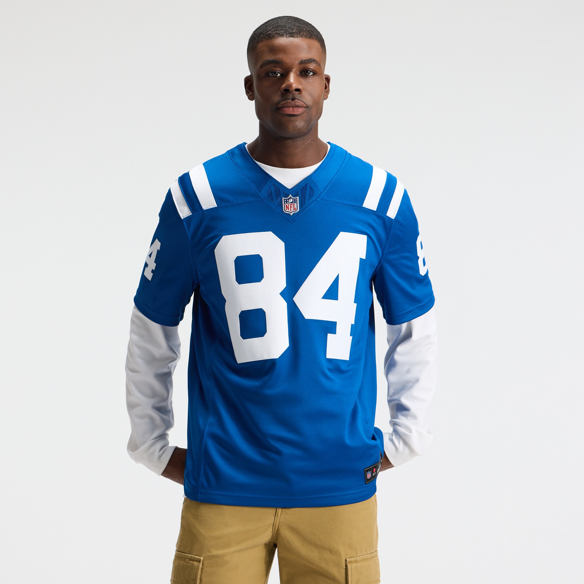 Tyler Warren Indianapolis Colts Nike Vapor F.U.S.E. Stitched Limited Jersey - Royal