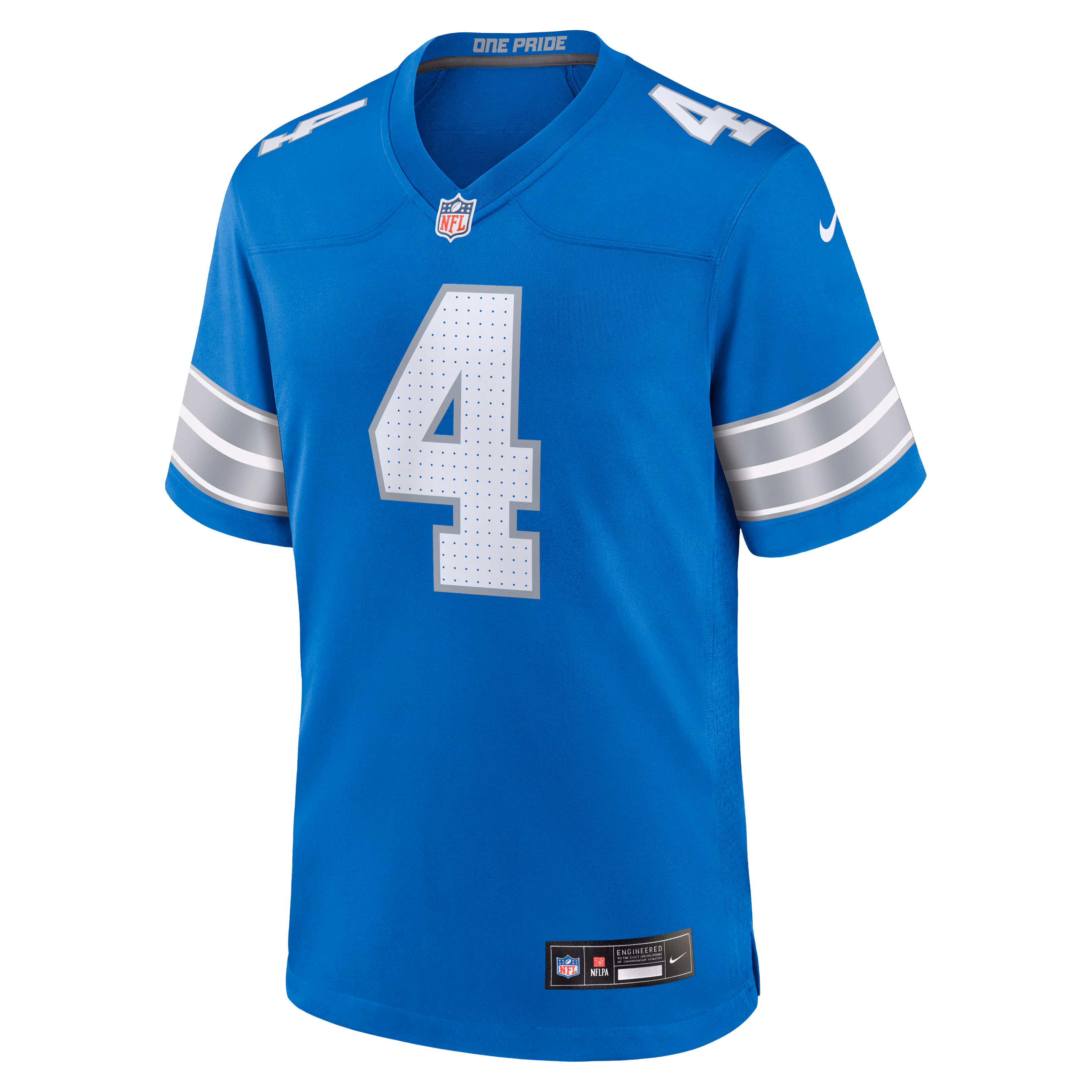 D.J. Reed Detroit Lions Nike Team Game Jersey -  Blue