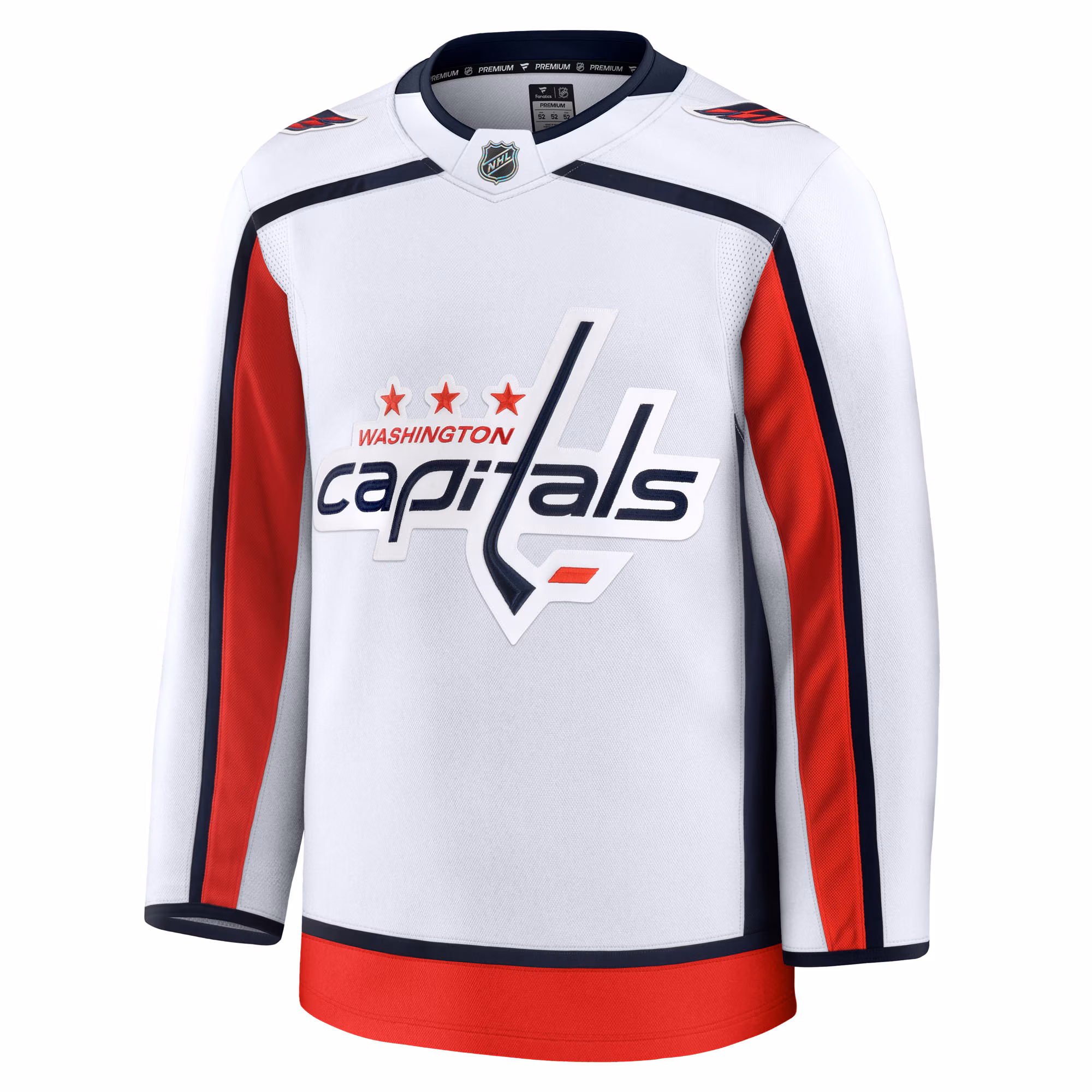 Washington Capitals Fanatics Away Premium Jersey - White