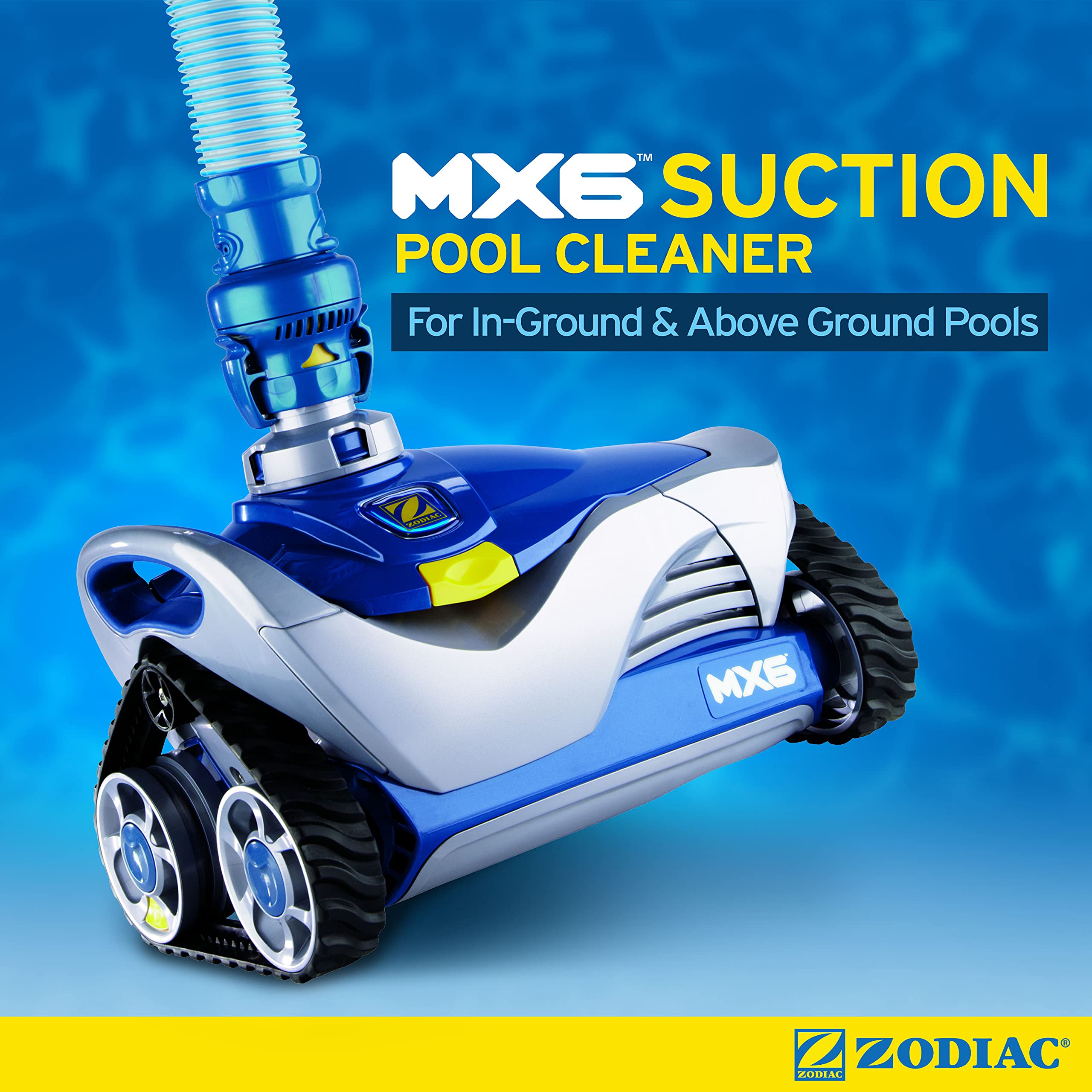 ZODIAC MX6 In-Ground Pool Cleaner with Cyclonic Suction