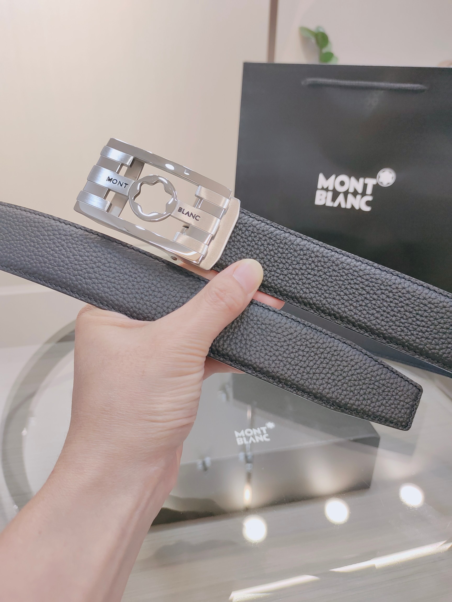 Montblanc belt-57