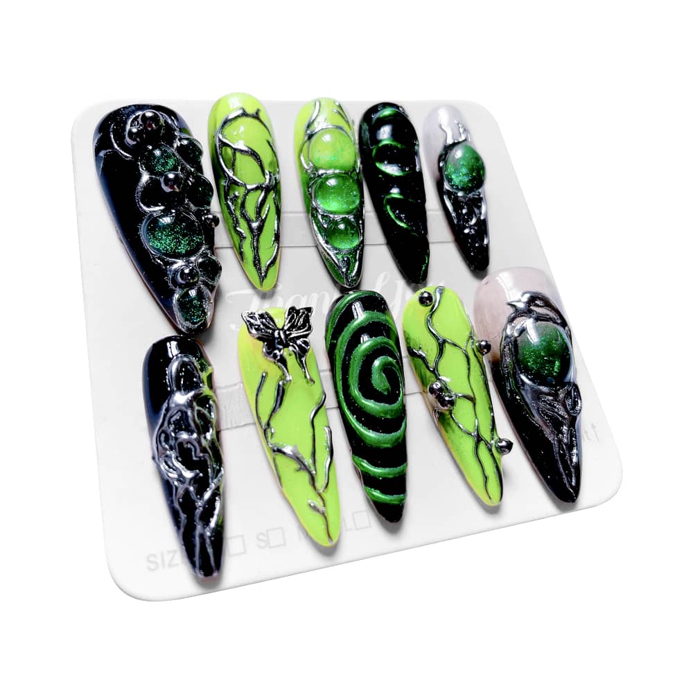 Fae Forest Press On NailsFae Forest Press On Nails - SAYEGIRLS